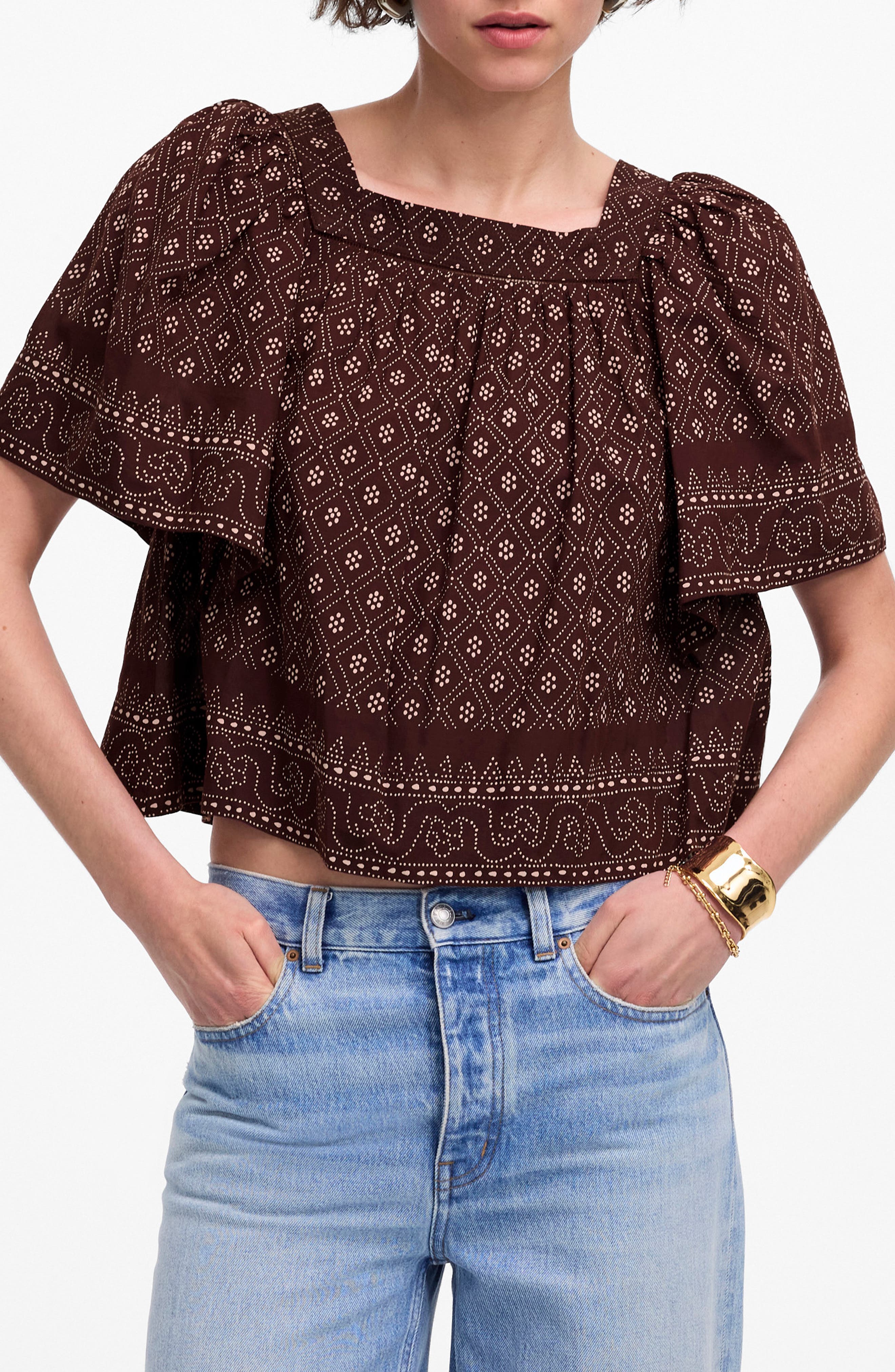 Flutter Sleeve Top - image 1