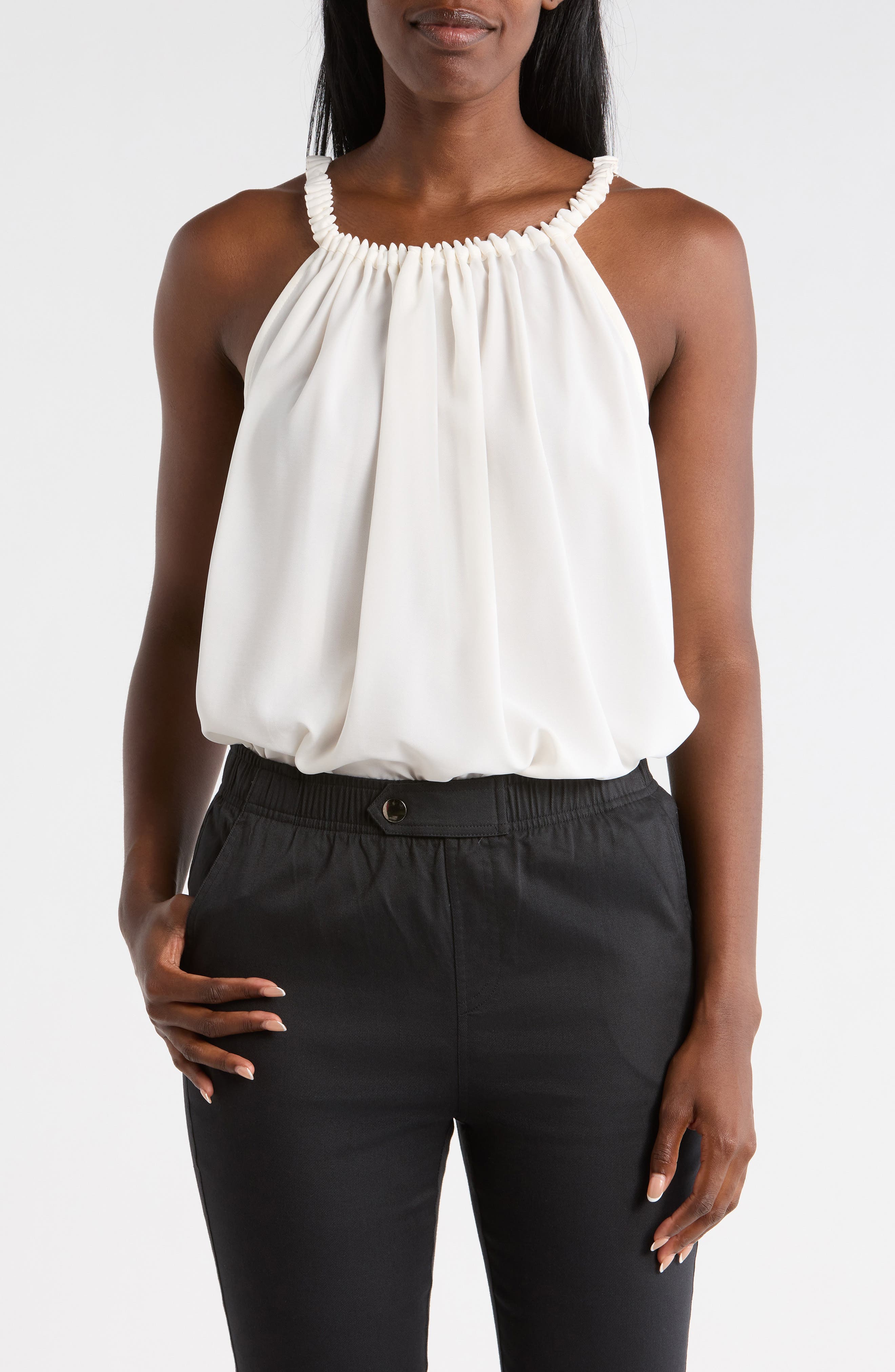 Ruched Neck Tank - image 3