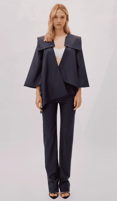 Wool Double Breasted Jacket - image 2