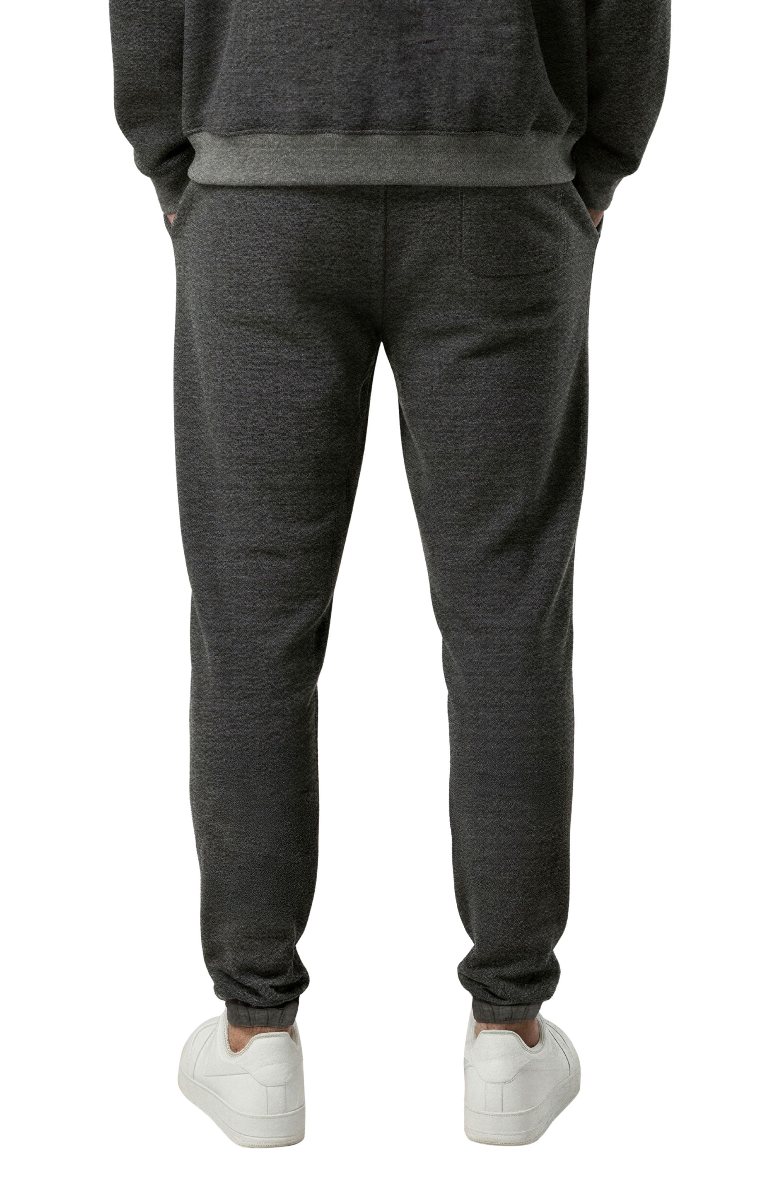Skinny Textured Cotton Interlock Sweatpants - image 2