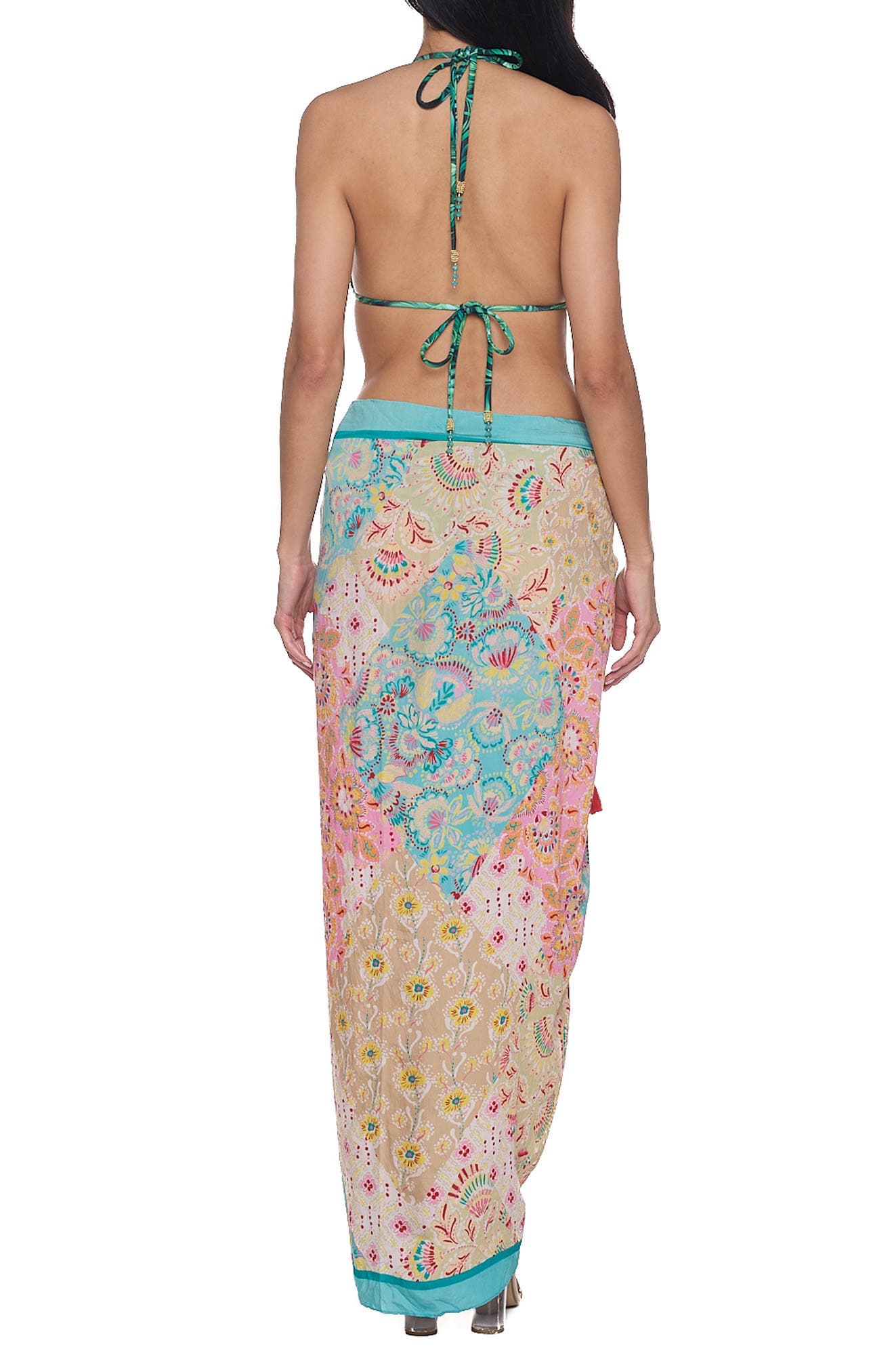 Pareo Convertible Midi Cover-Up Dress - image 2