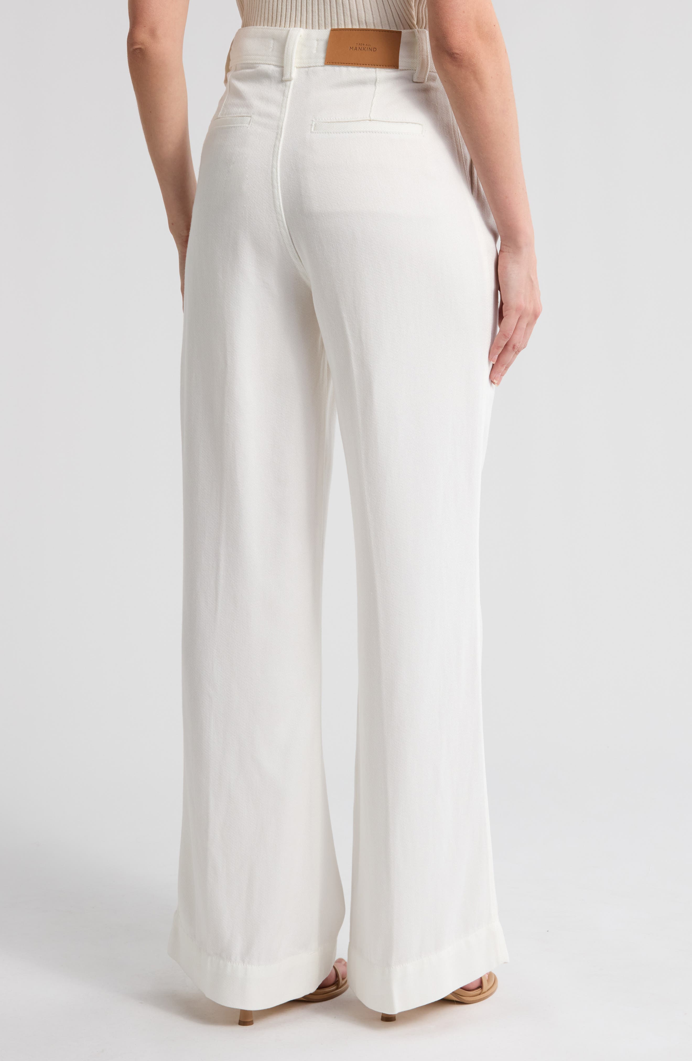 Pleated Wide Leg Trousers - image 2