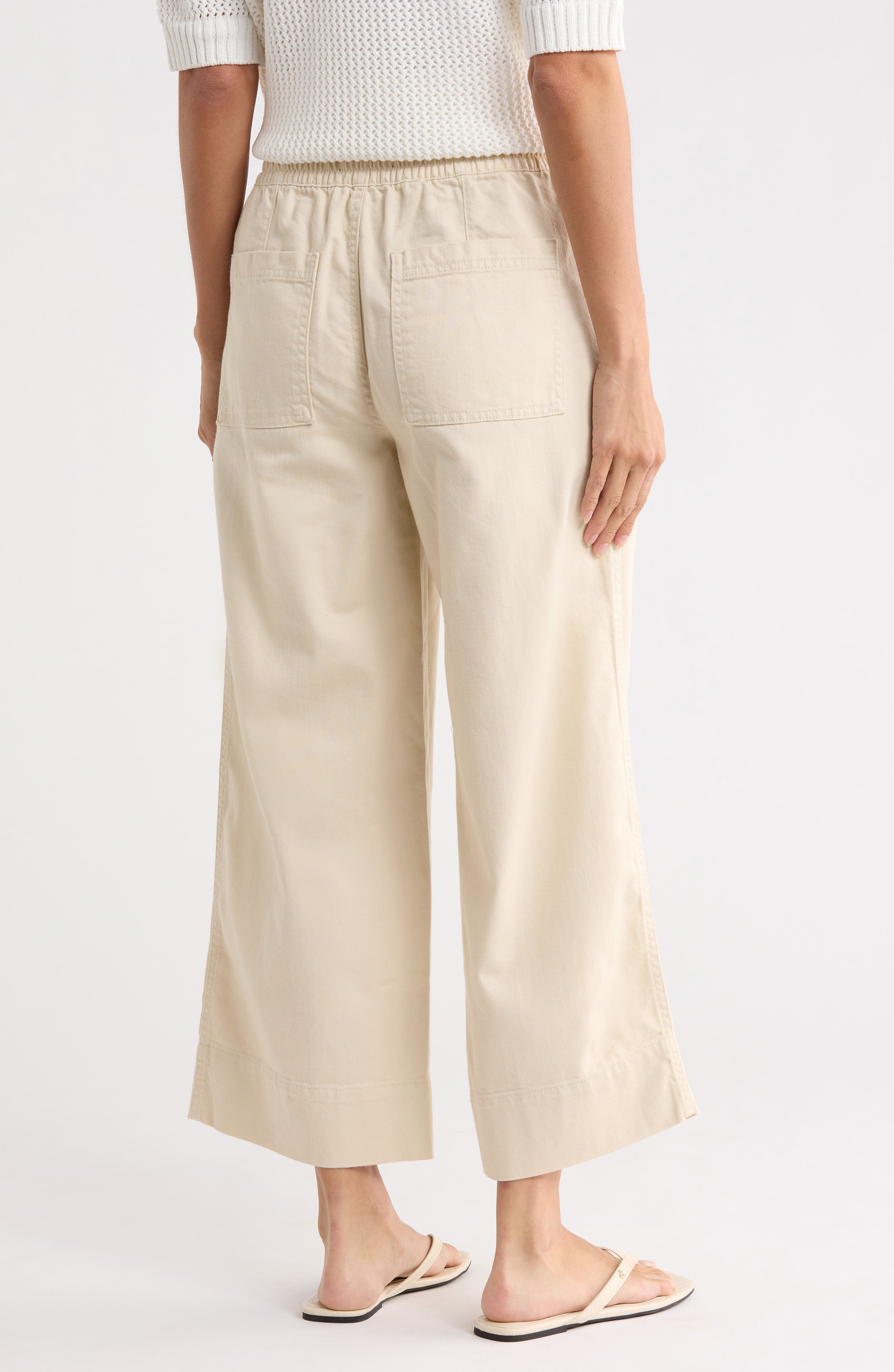 Tie Front Wide Leg Pants - image 2