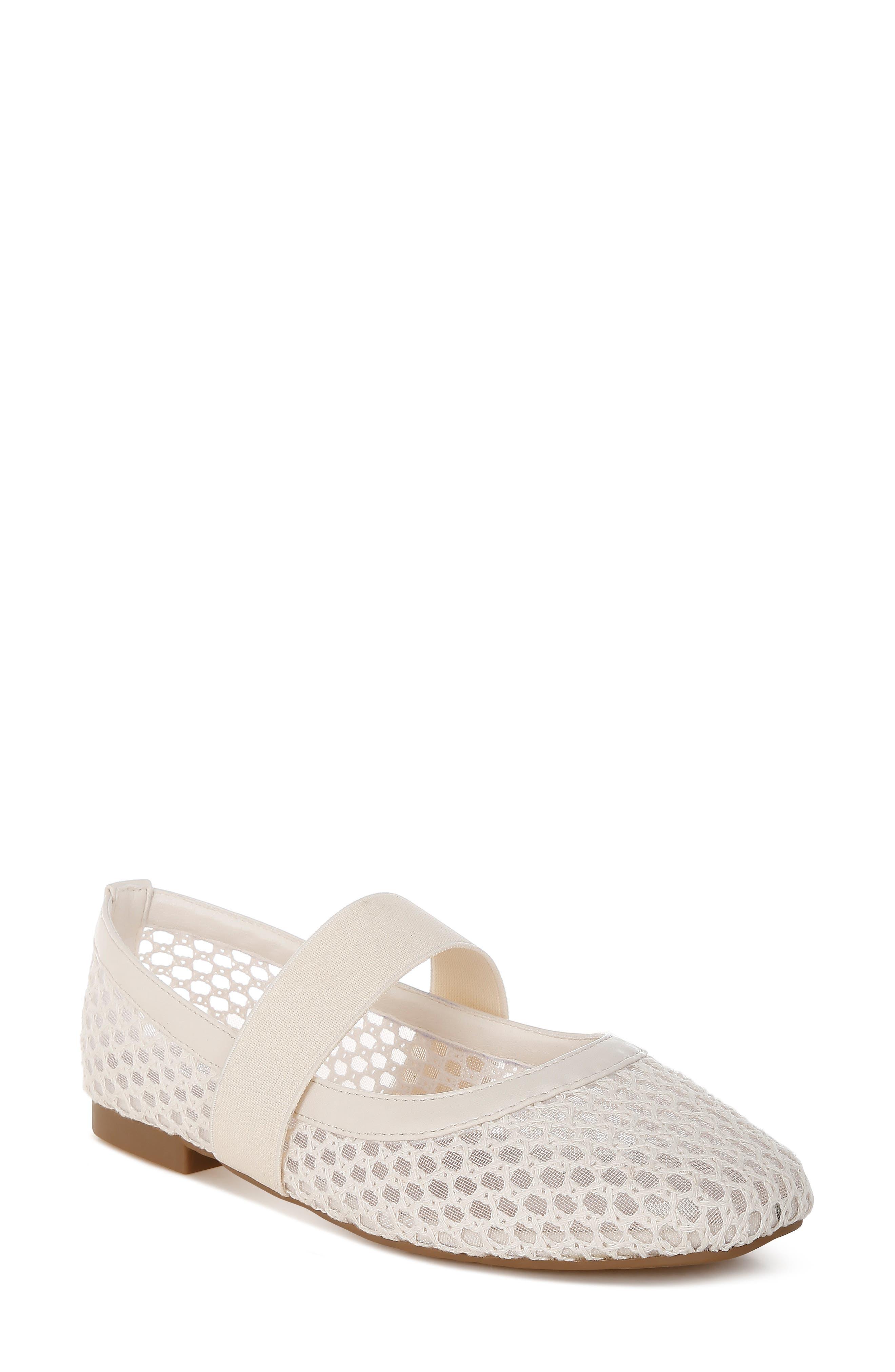 Nayela Mesh Mary Jane Flat