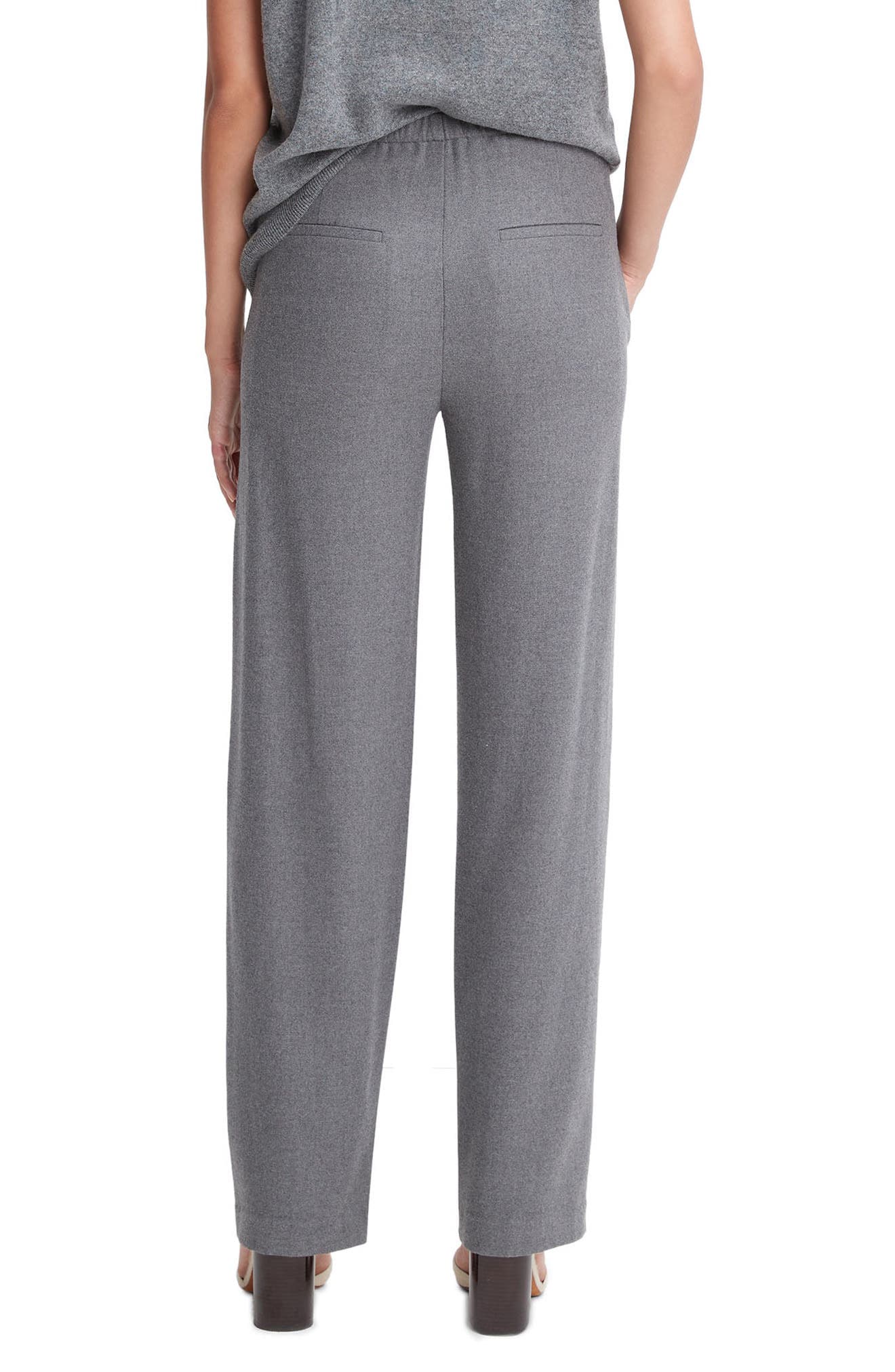 Brushed Straight Leg Pants - image 2