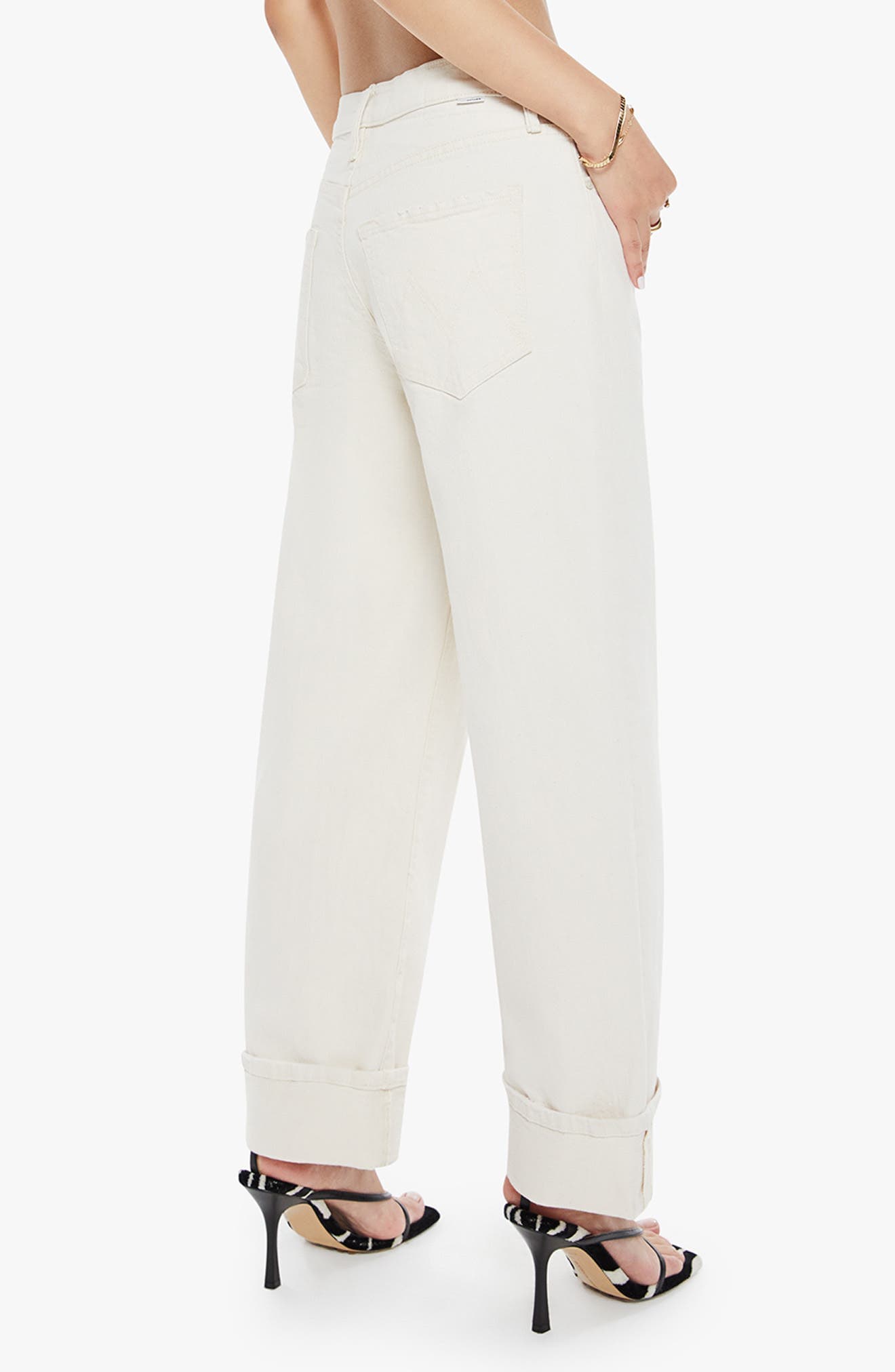 The Spitfire Cuffed Ankle Wide Leg Jeans - image 2