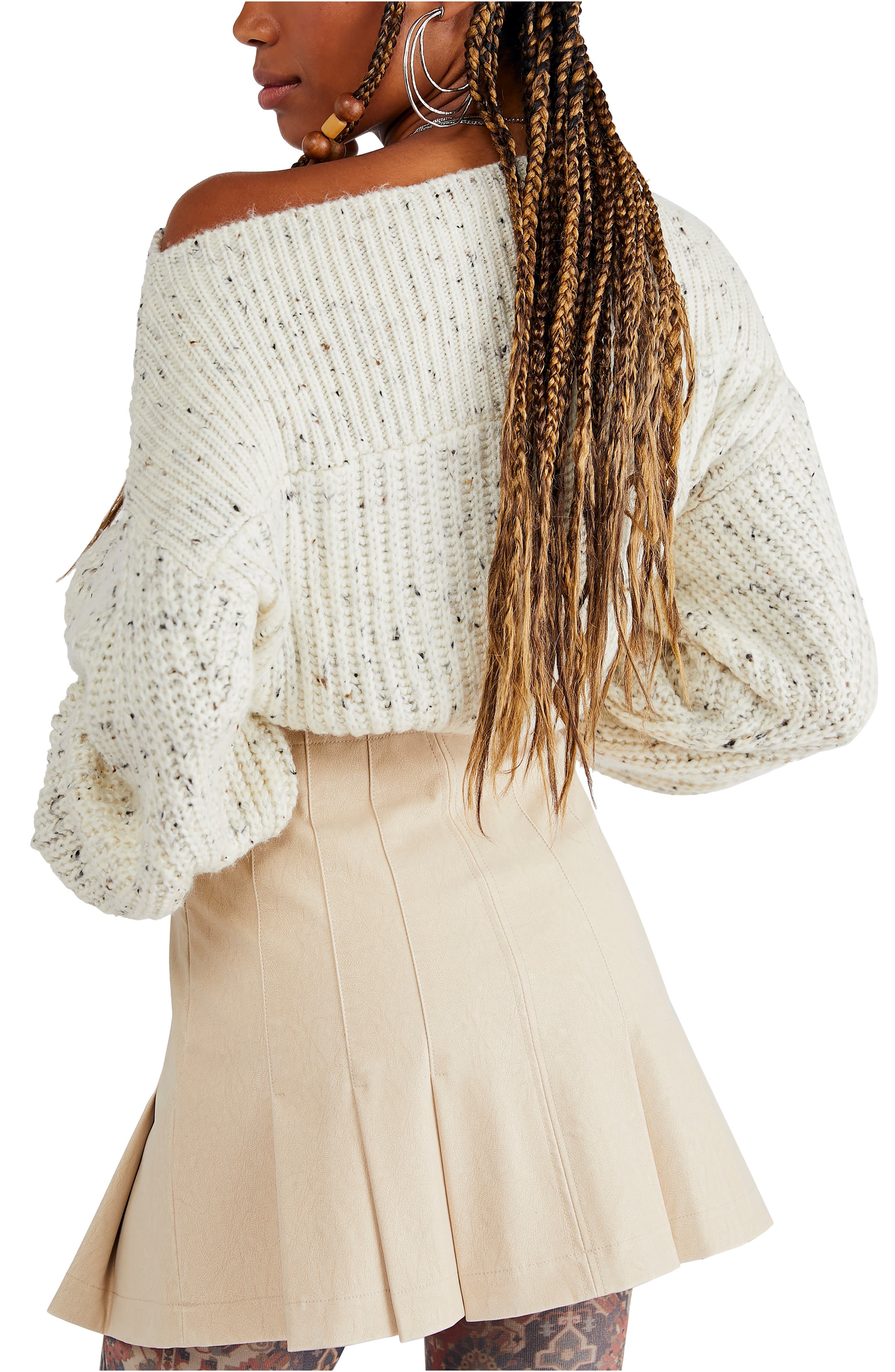 Sugar and Spice Faux Leather Skirt - image 2