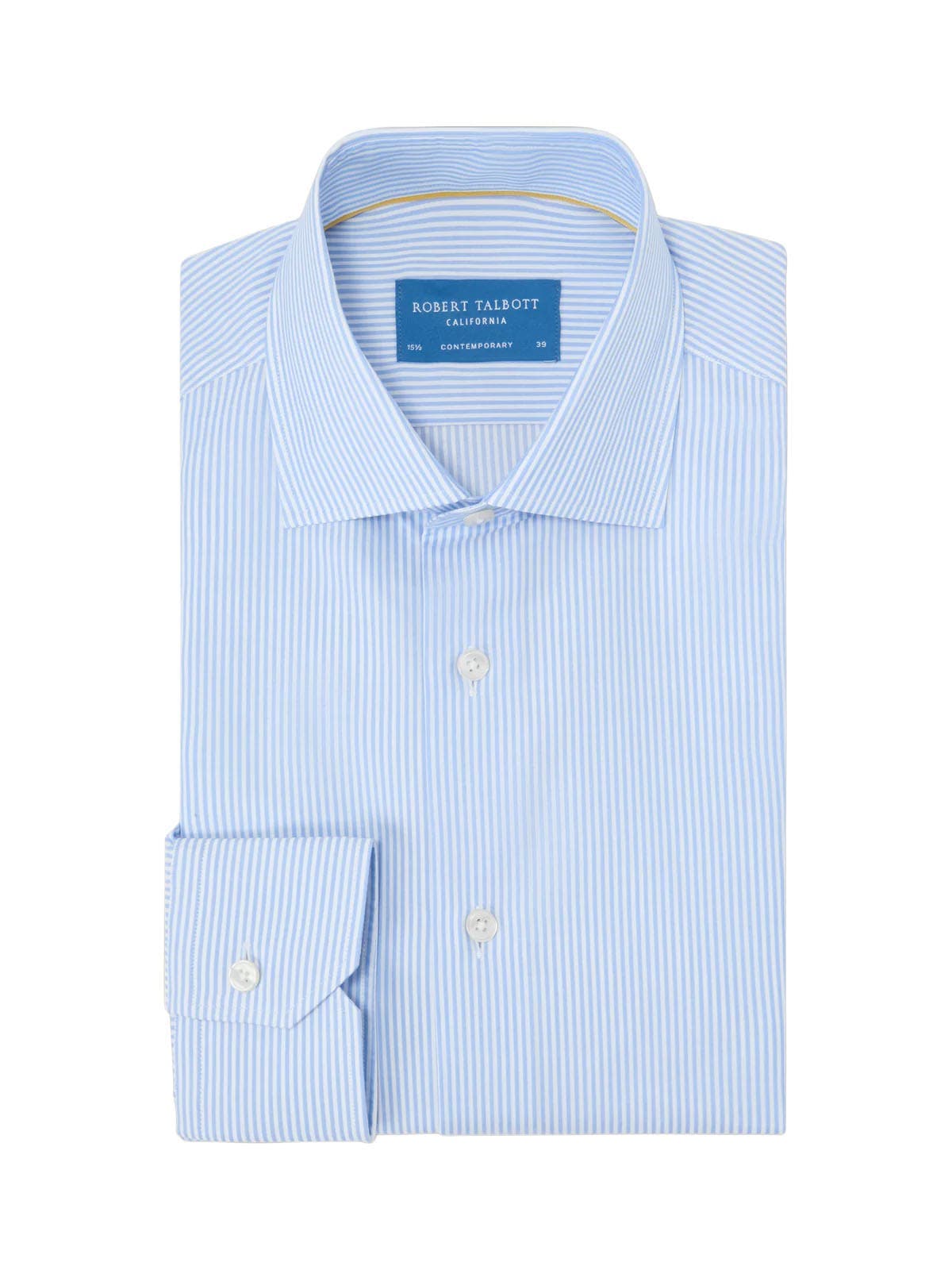 Reynolds Dobby Stripe Shirt in Contemporary Fit - image 3