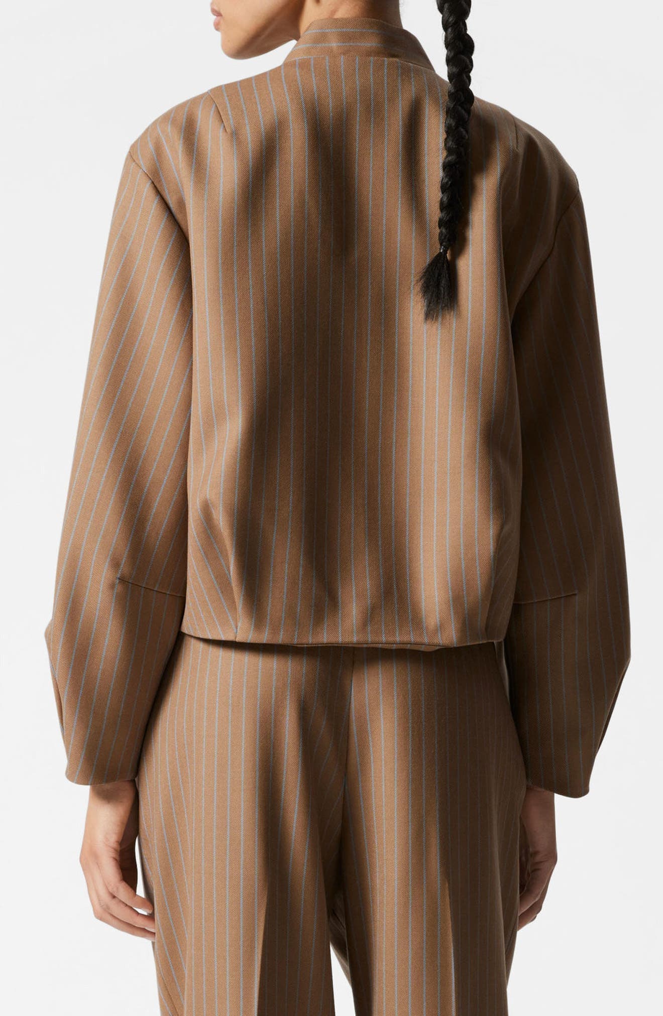 Crop Wool Jacket - image 2