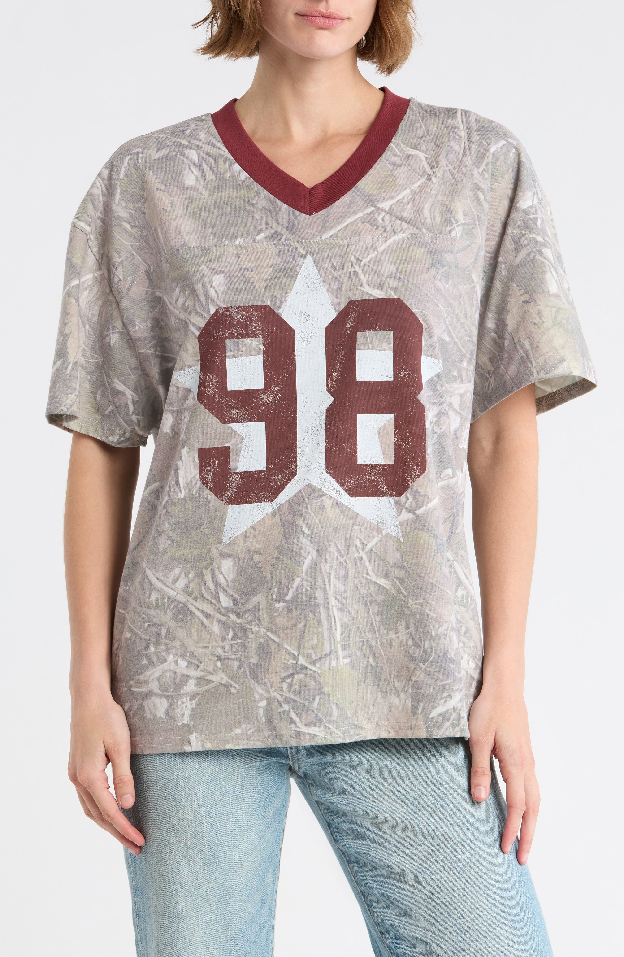 98 Star Camo Graphic T-Shirt - image 1