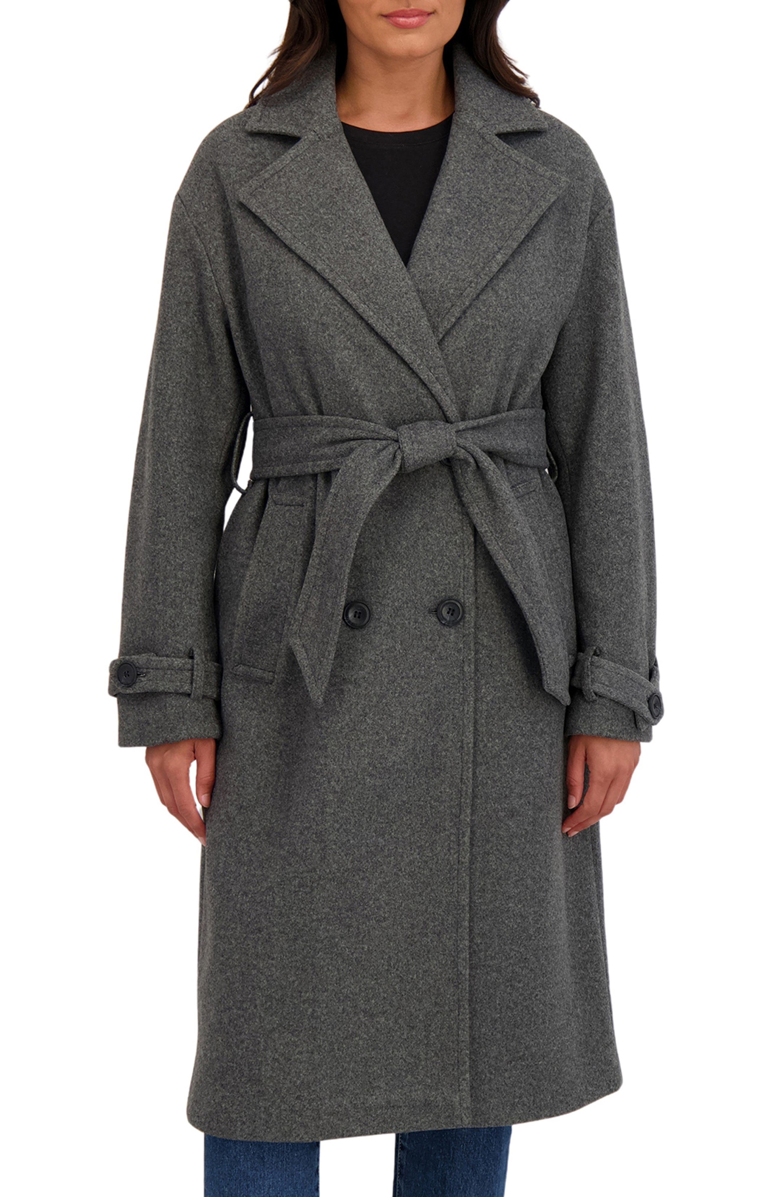 Wool Oversize Trench Coat - image 1
