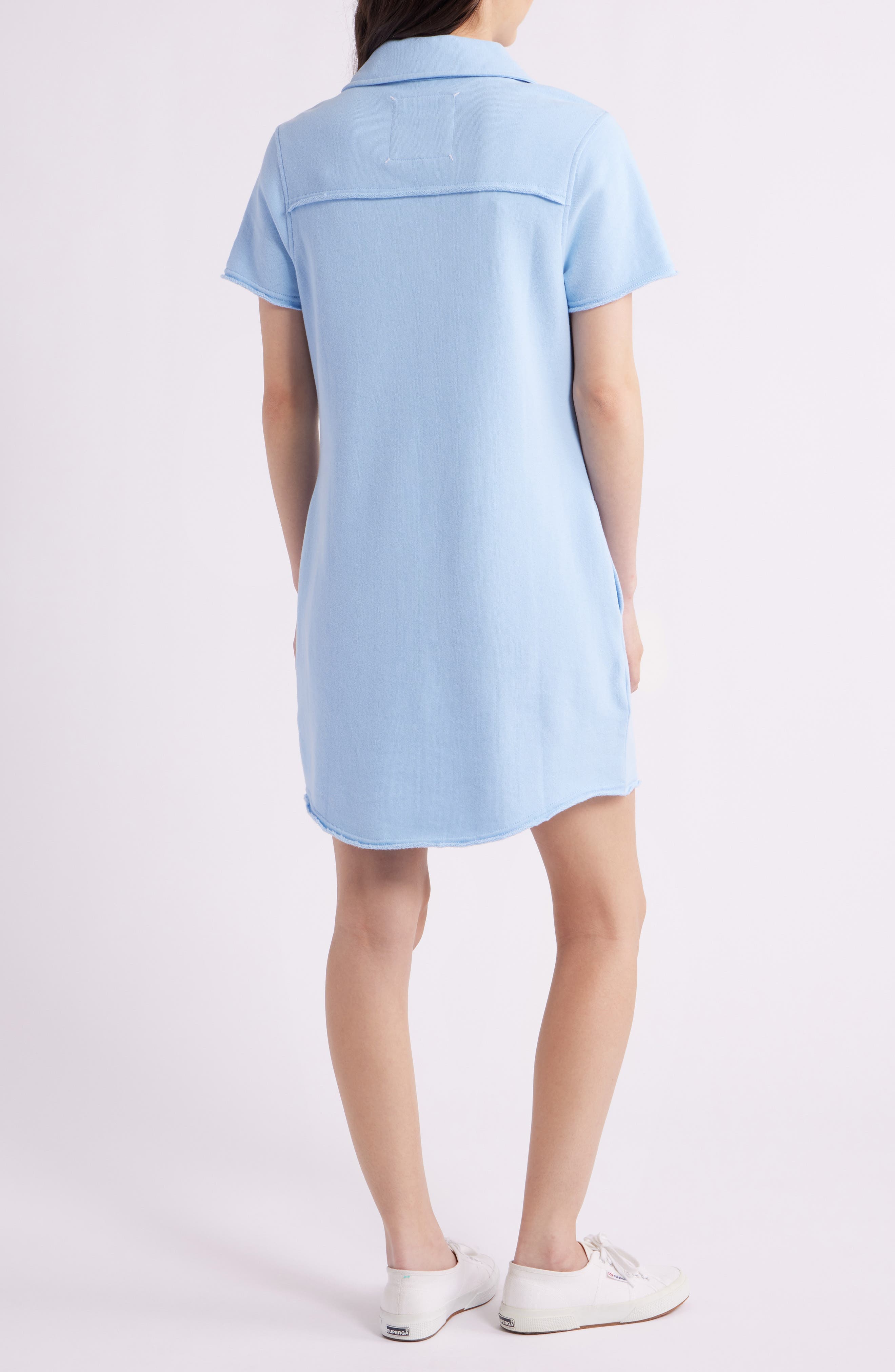 Marina Del Mar Cotton Brushed Fleece Minidress - image 2