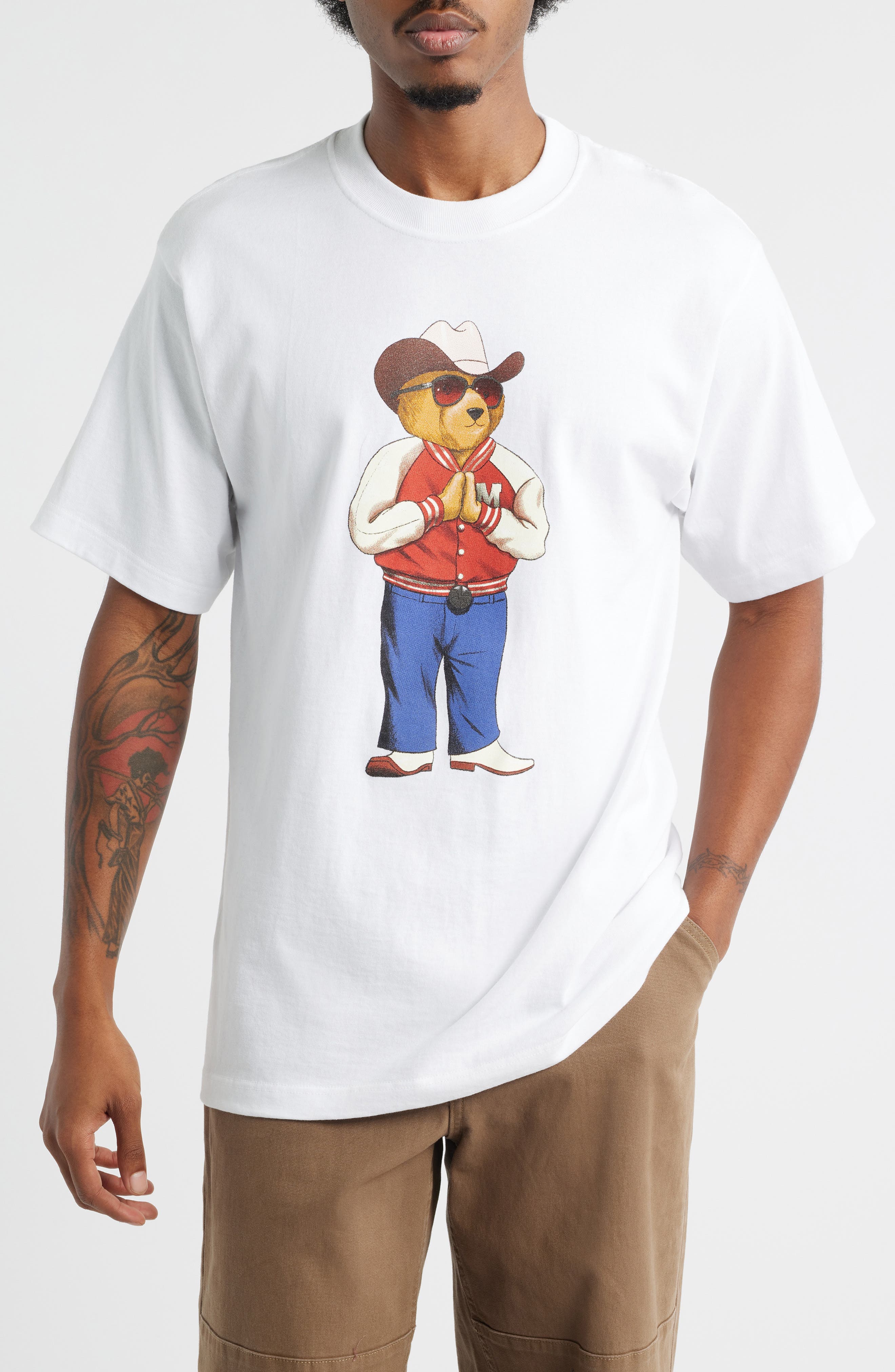 Hee Haw Bear Cotton Graphic T-Shirt - image 1