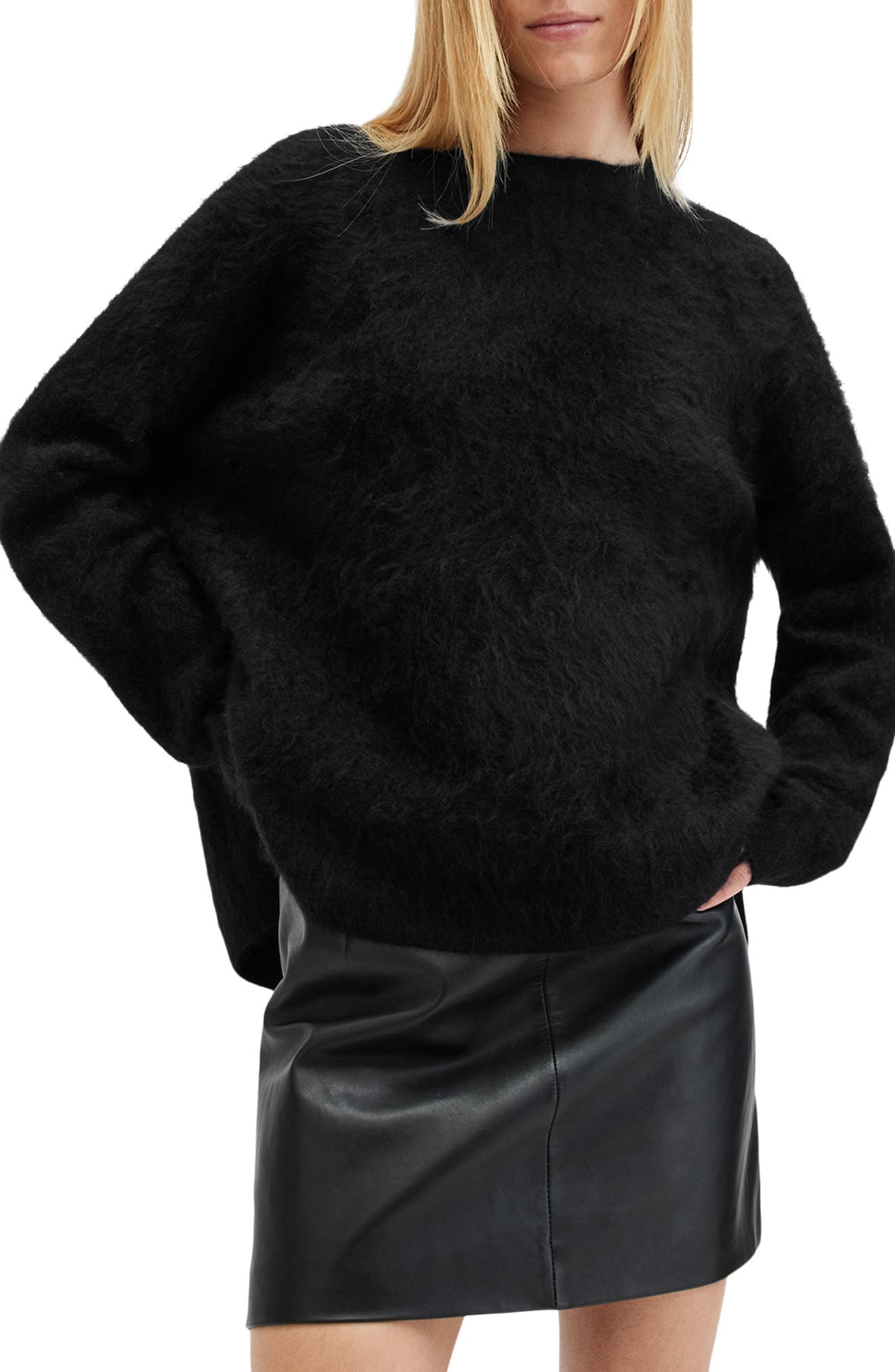 Rebel Cashmere Crewneck Sweater - image 1
