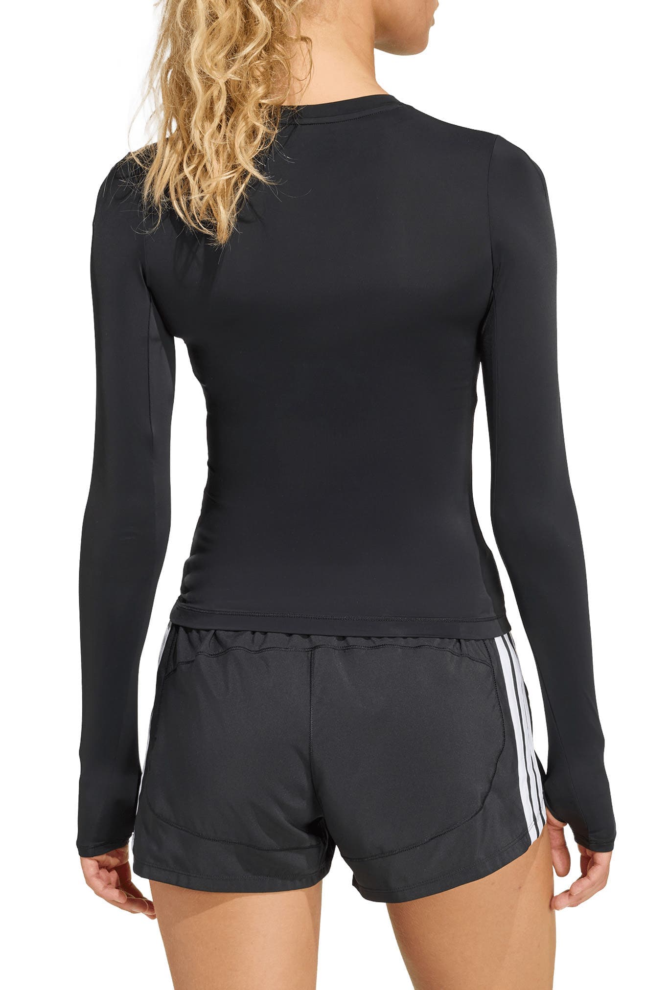 Power Essentials Workout Contour Long Sleeve Top - image 2