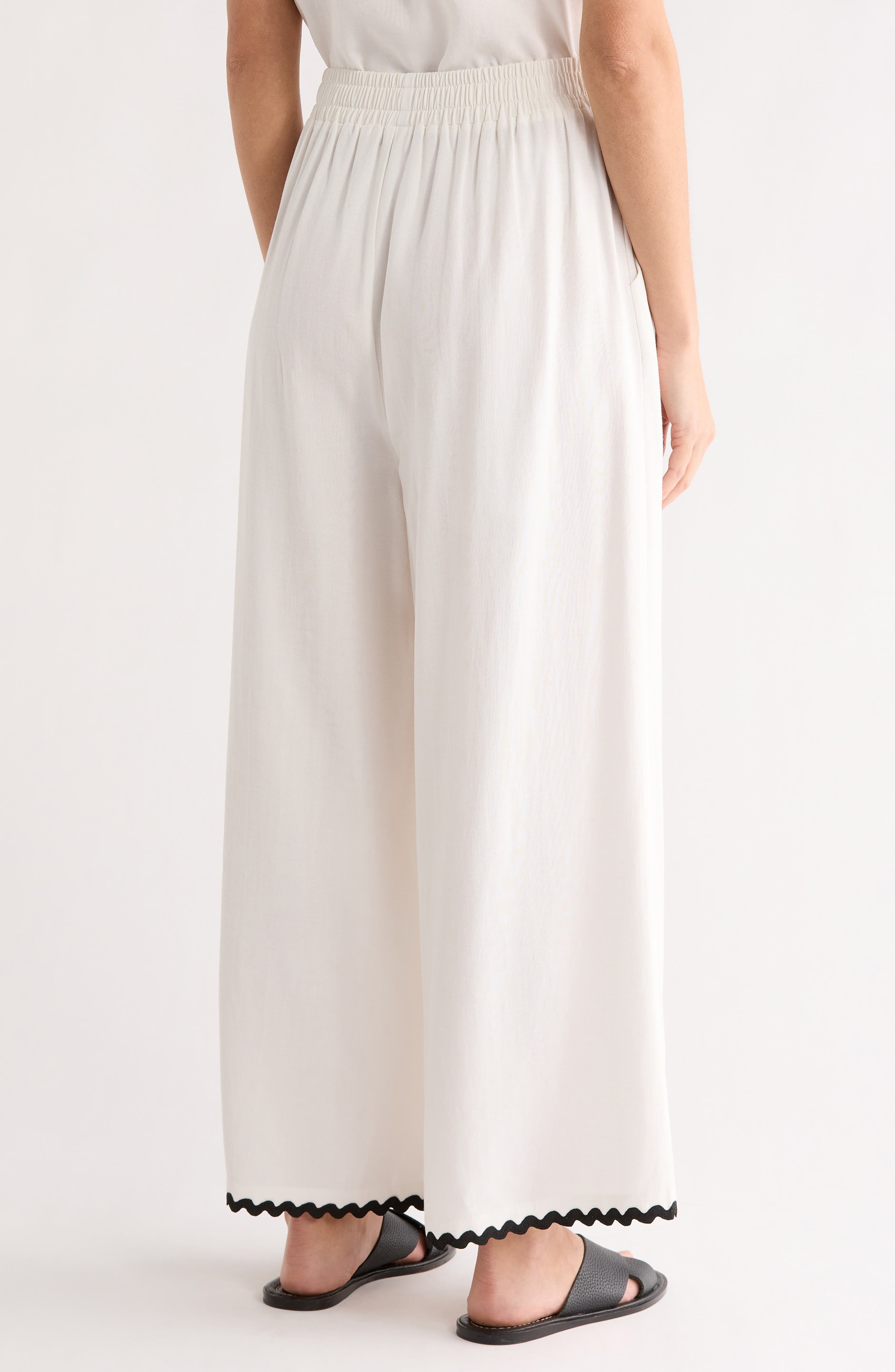 Pull-On Wide Leg Pants - image 2