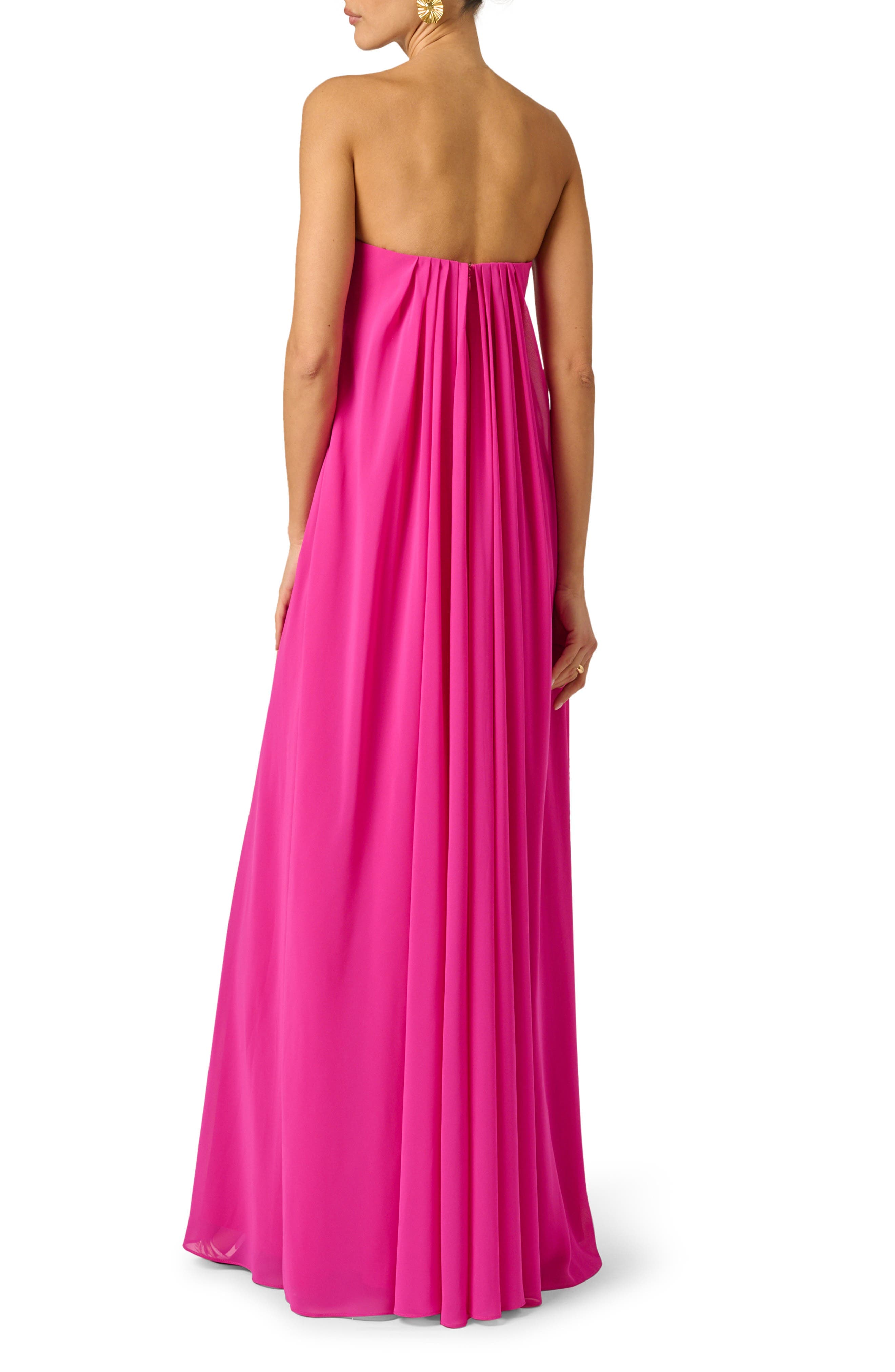 Chiffon Trapeze Gown - image 4