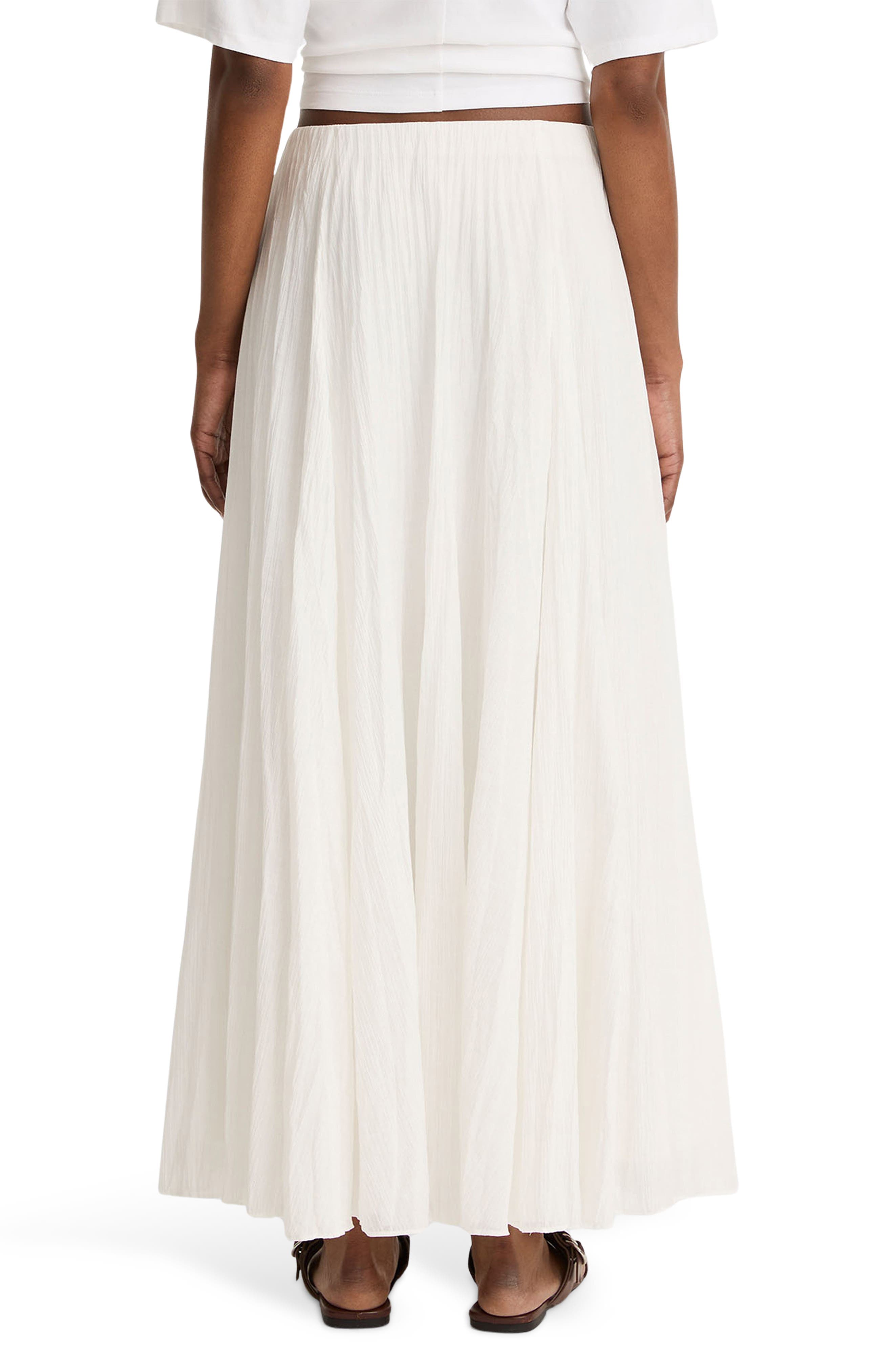 Crinkled Maxi Skirt - image 3