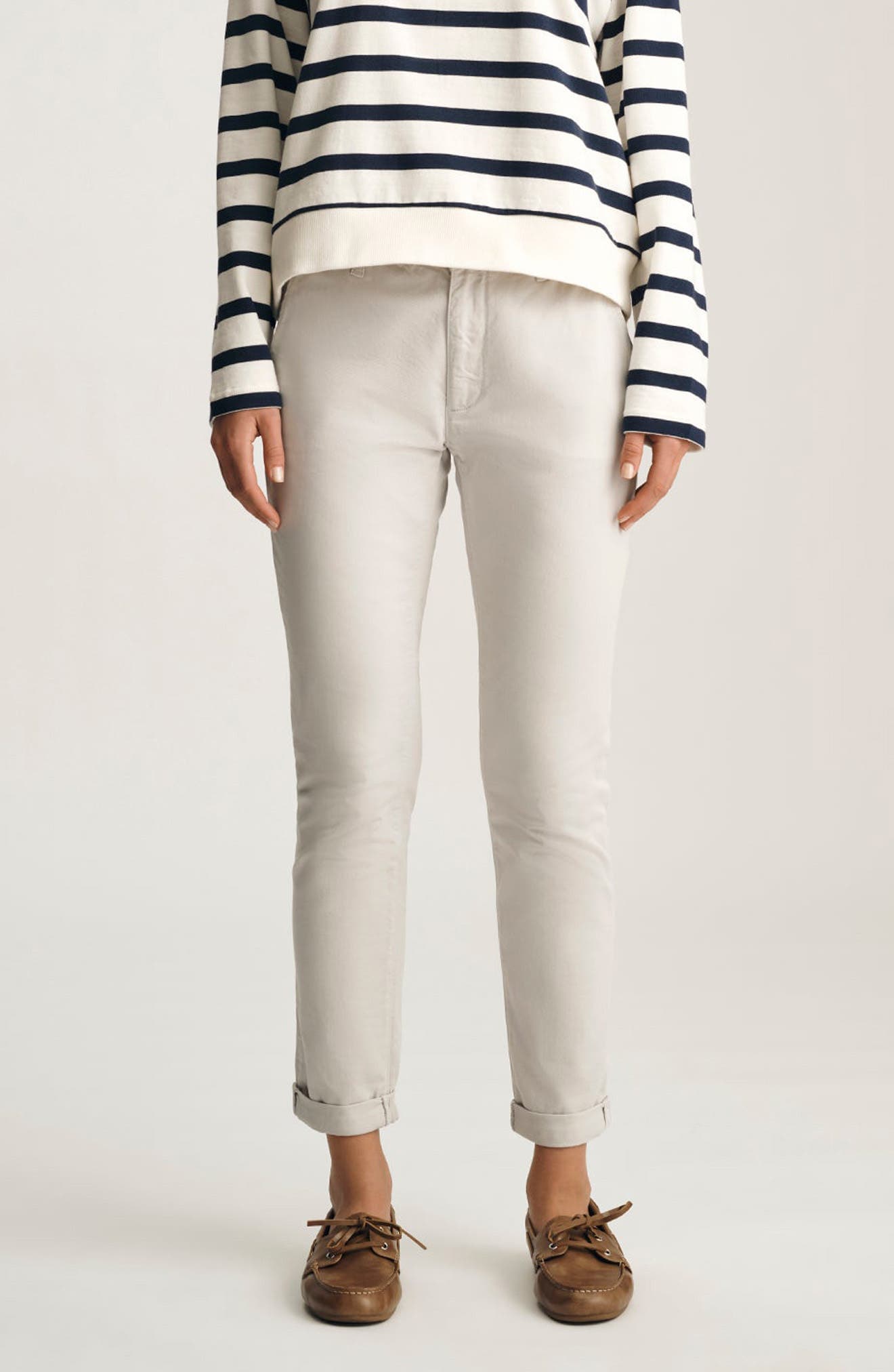 Kathleen Stretch Cotton Chinos - image 1