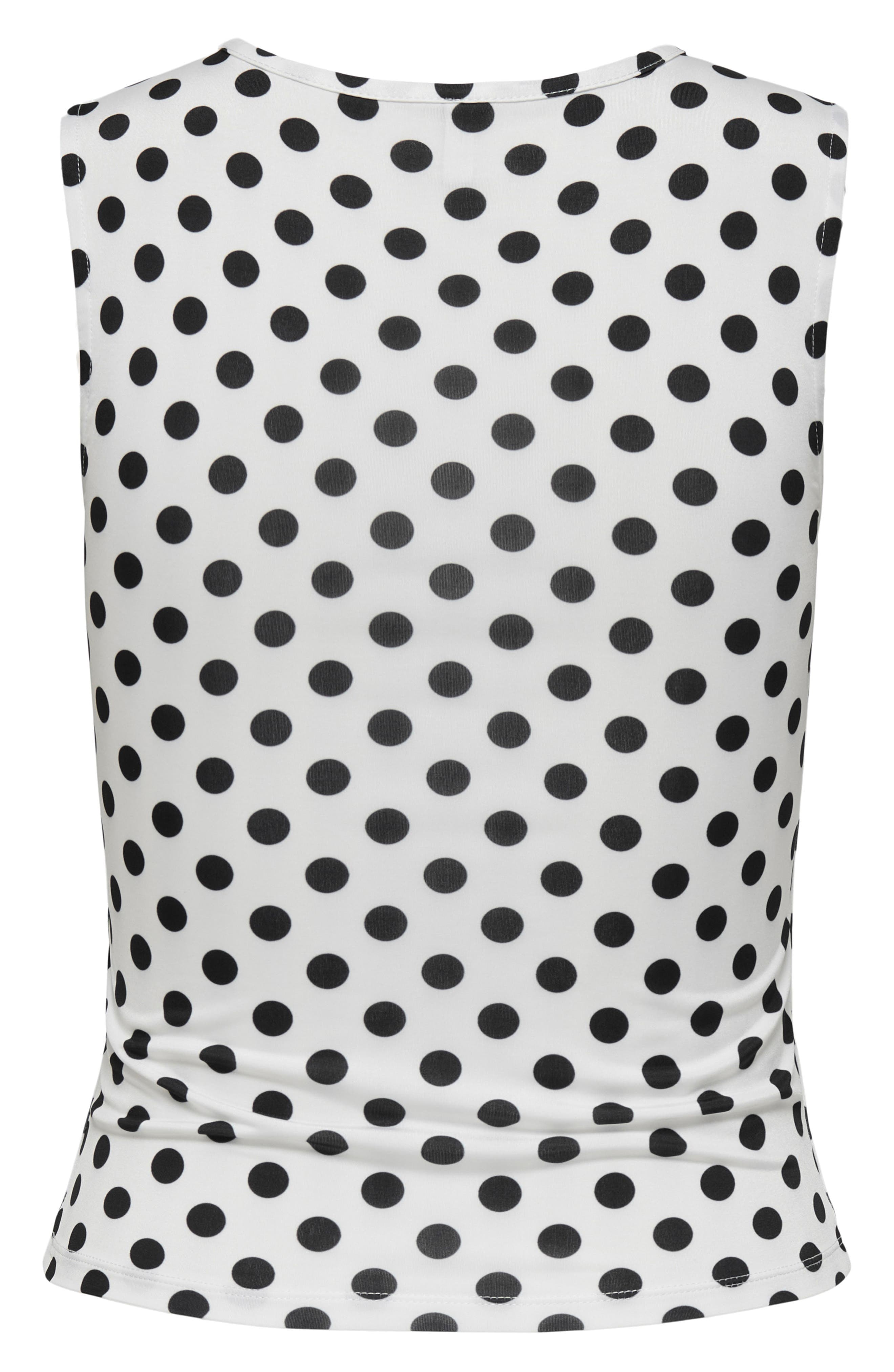 Lanna Life Polka Dot Sleeveless Top - image 2