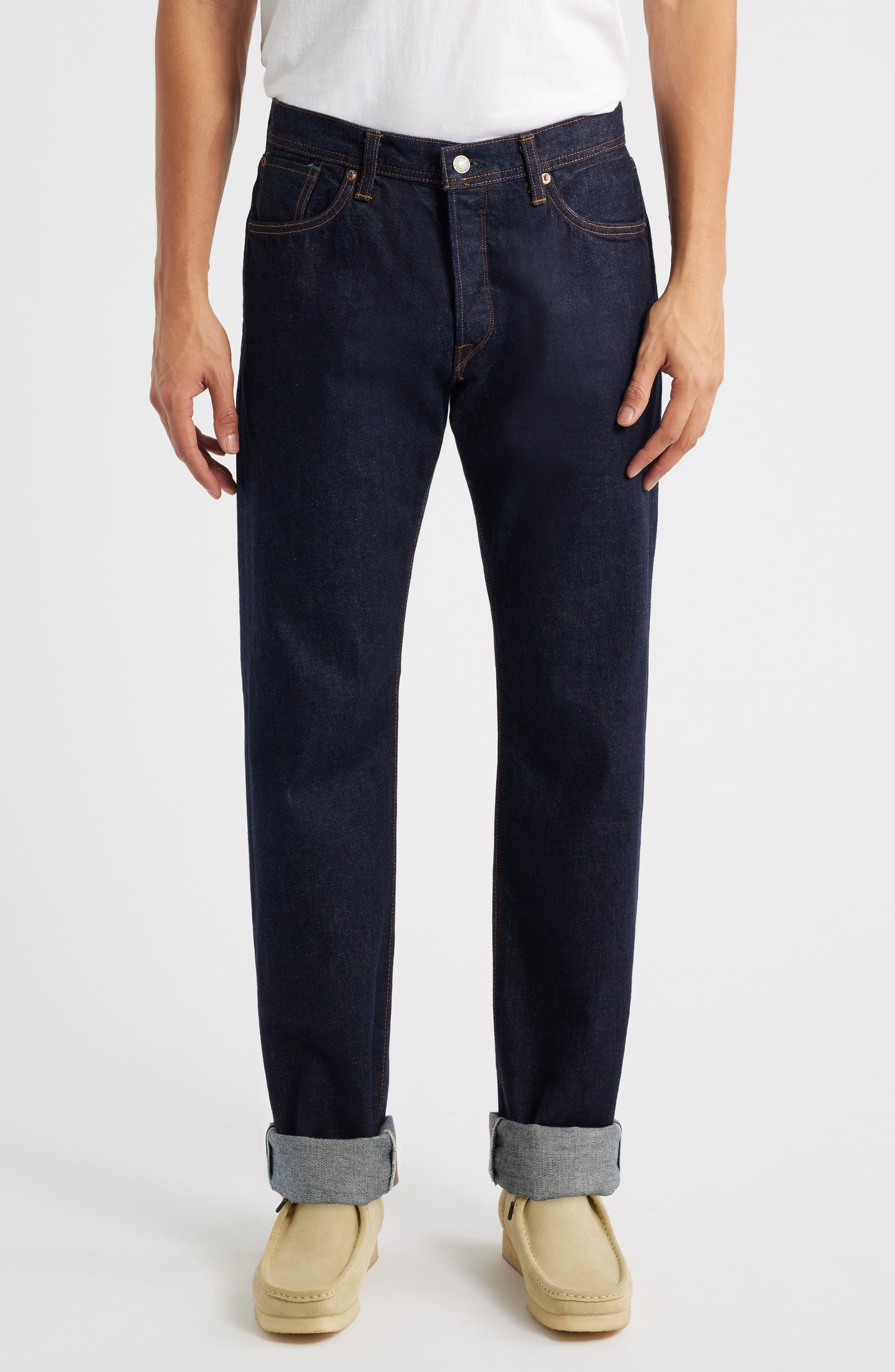 Regular Straight Leg Jeans - image 1