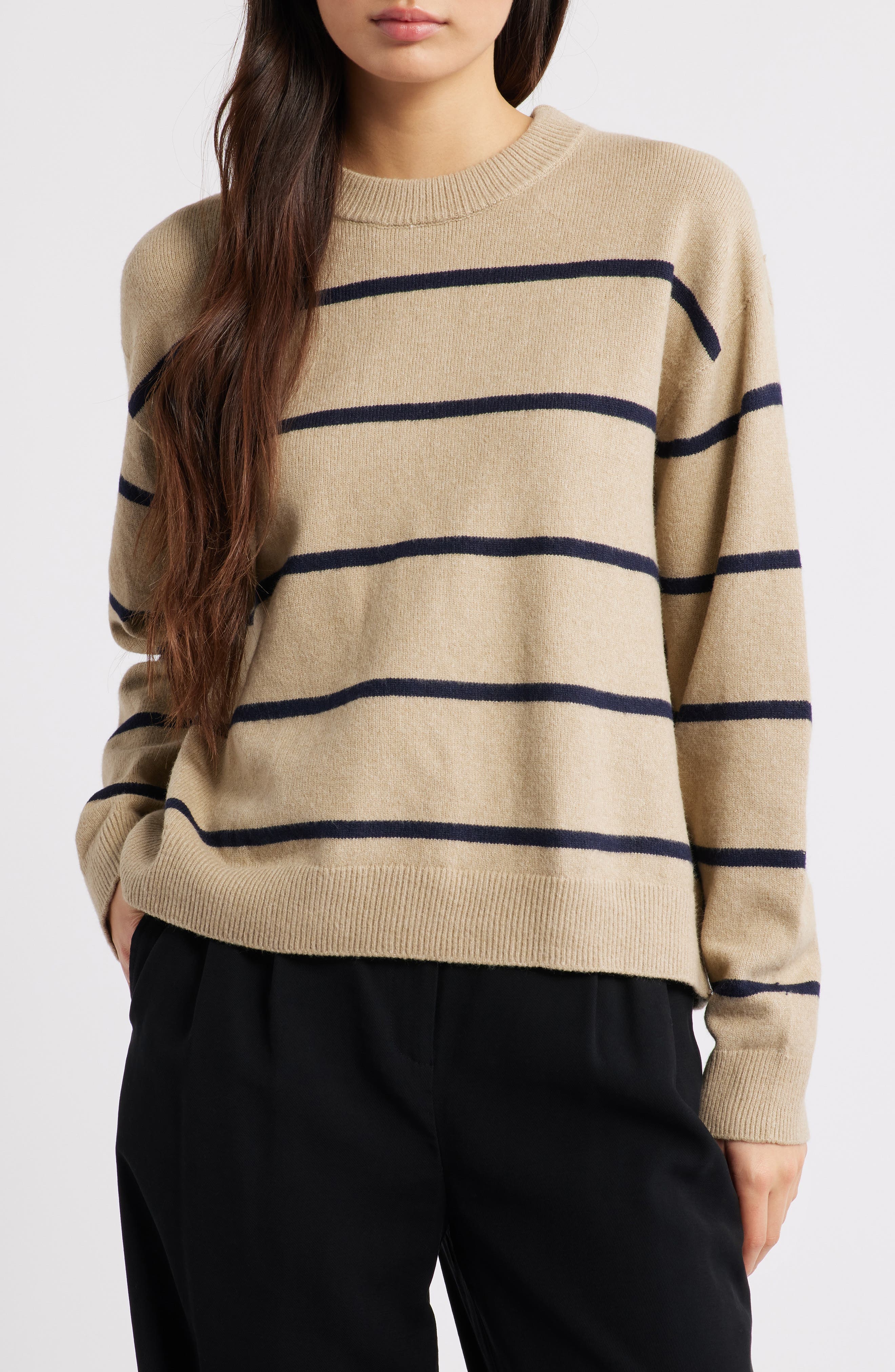Marina Stripe Sweater - image 1