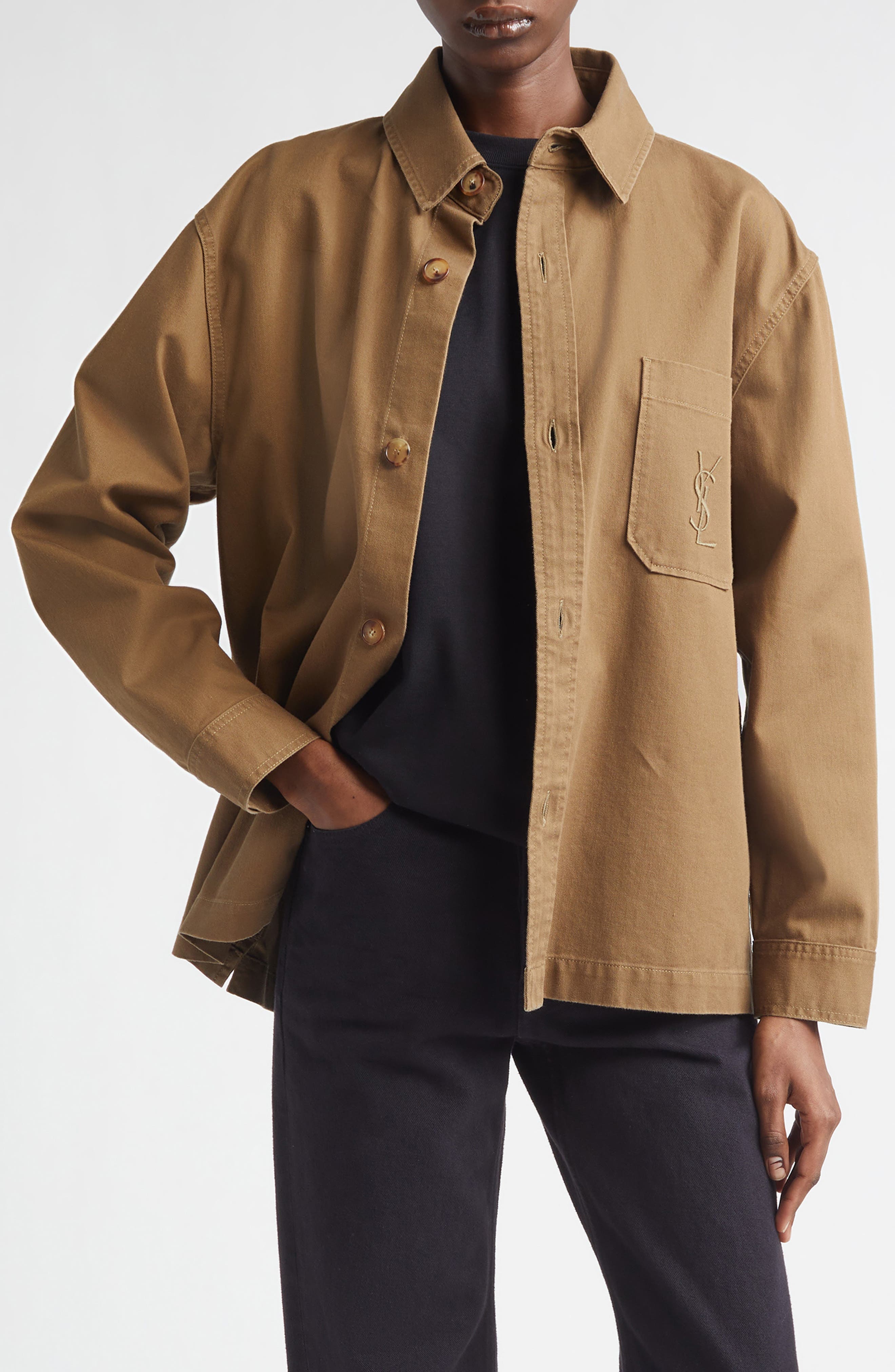 Belle Chasse Organic Cotton & Linen Overshirt - image 1