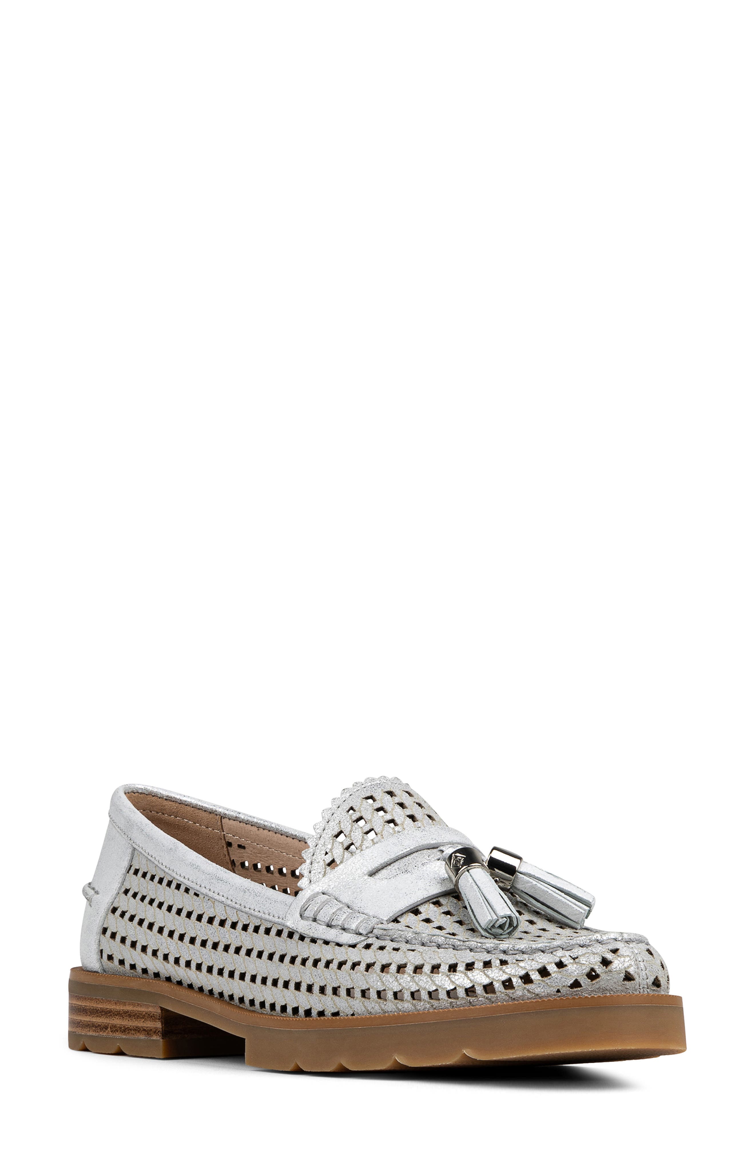 Lenny Woven Tassel Loafer - image 1