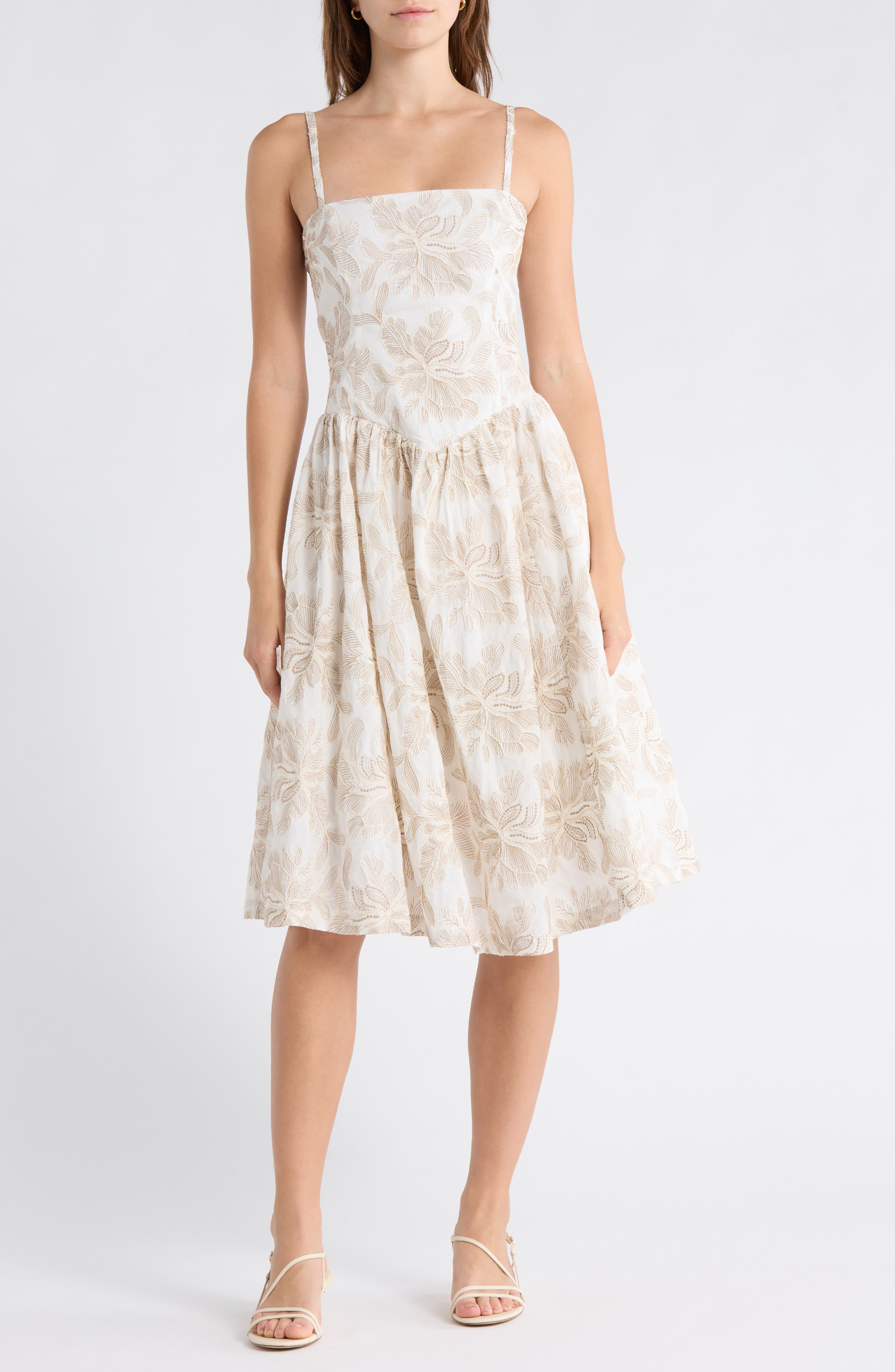 Stassi Fit & Flare Dress - image 1