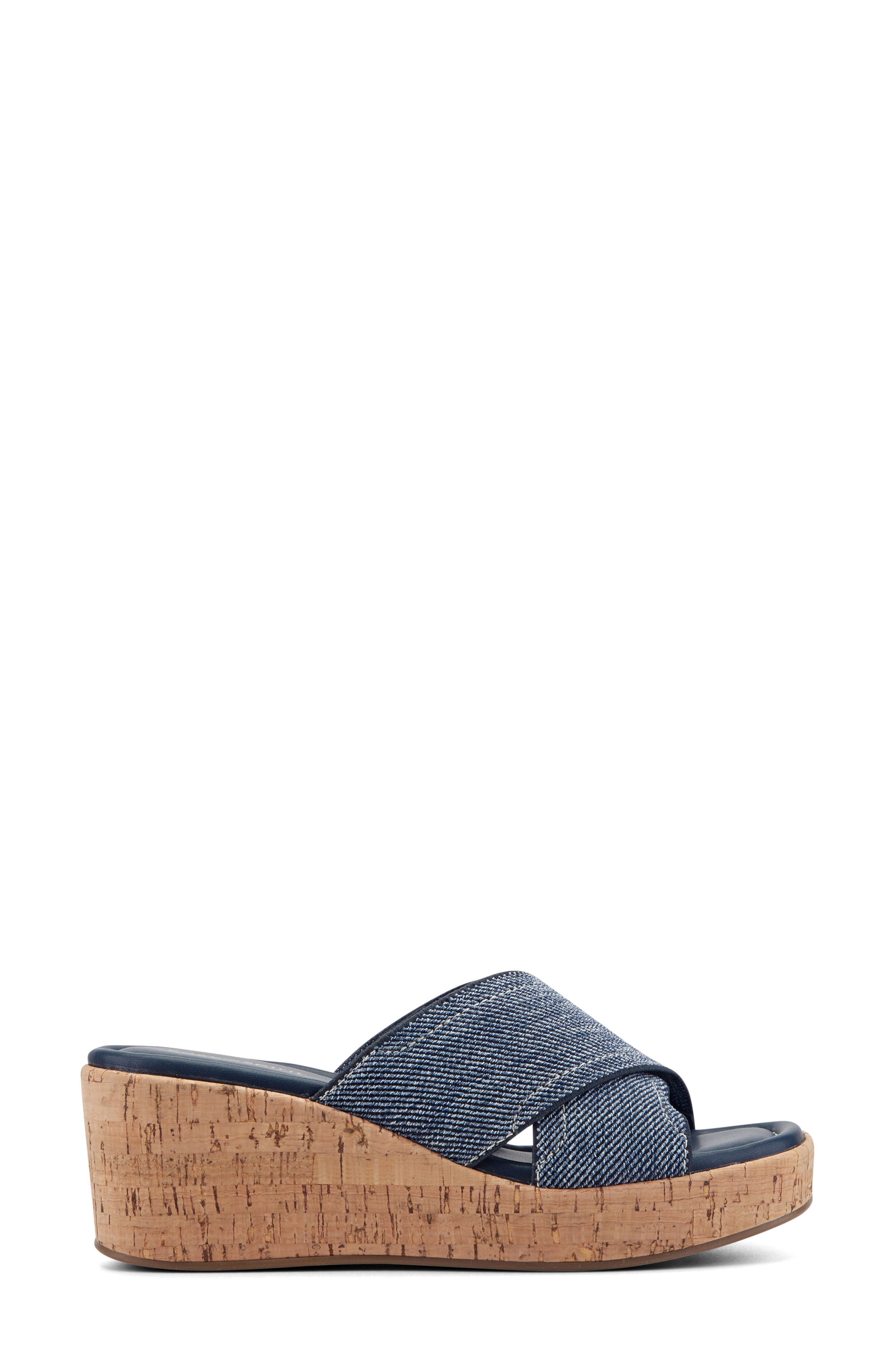 Fawn Wedge Slide Sandal - Wide Width Available - image 4