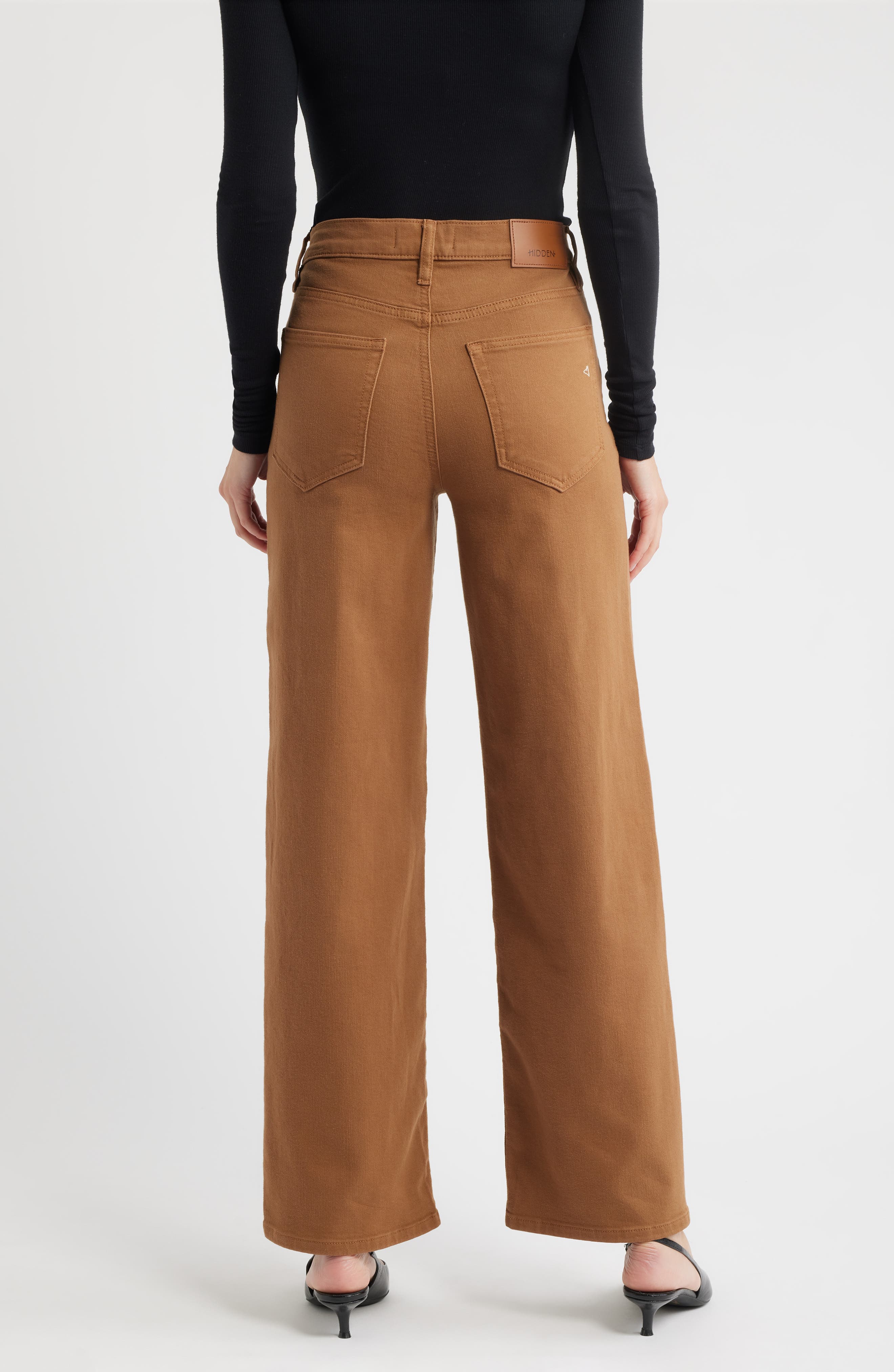 High Waist Relaxed Straight Leg Dad Jeans - image 2
