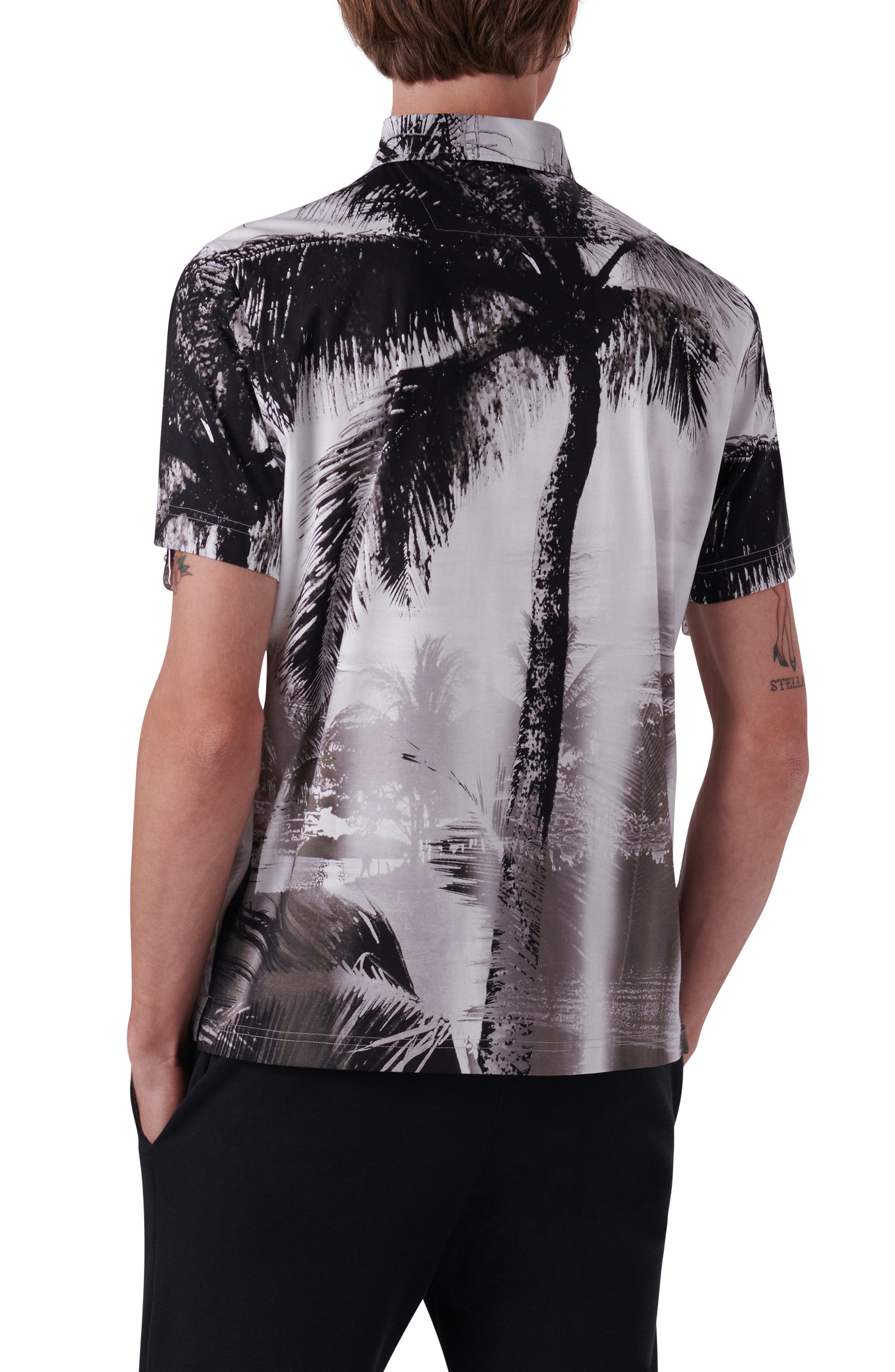 Digital Print Cotton Polo Shirt - image 2