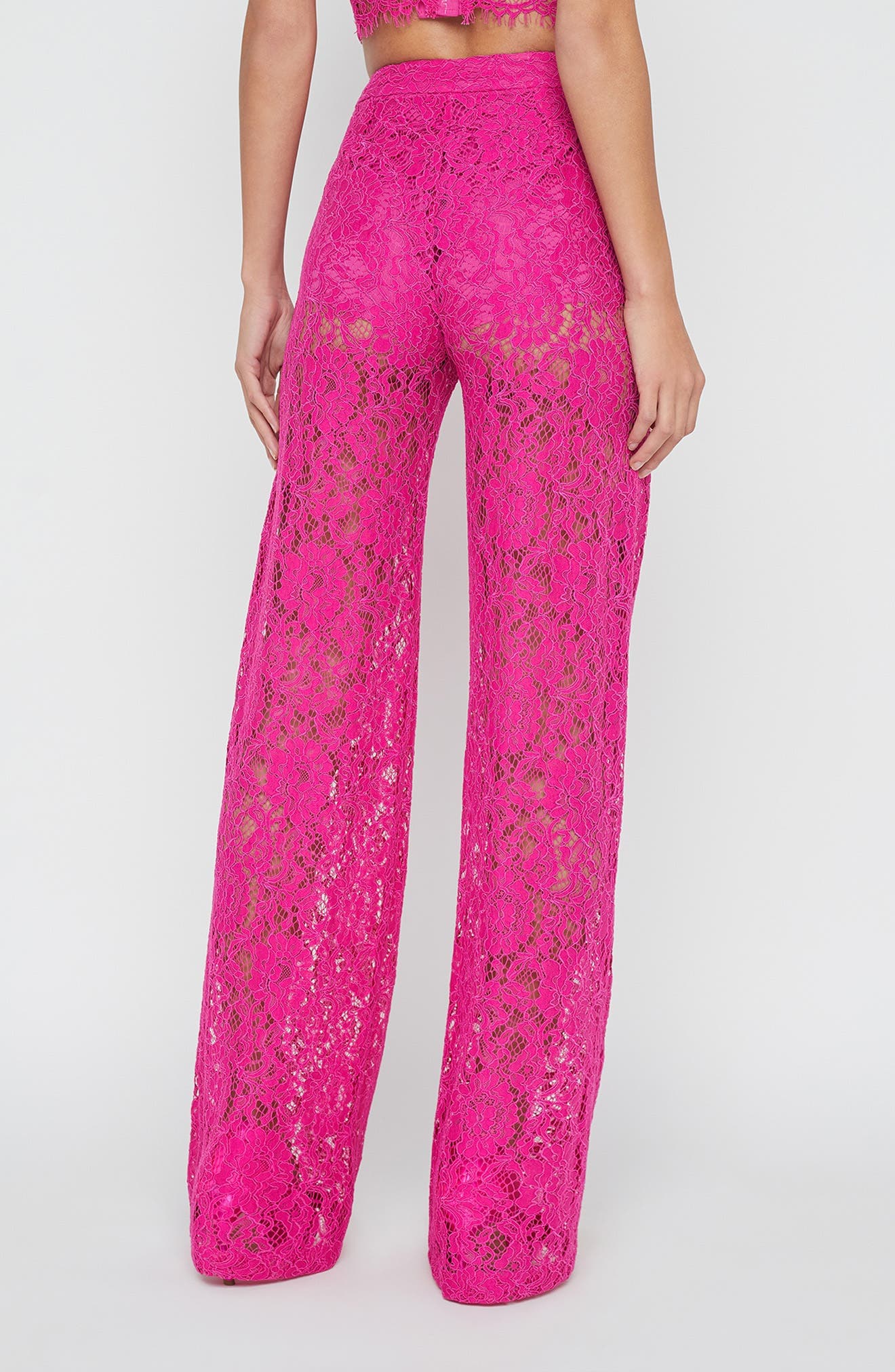 Livvy High Waist Lace Straight Leg Pants - image 2