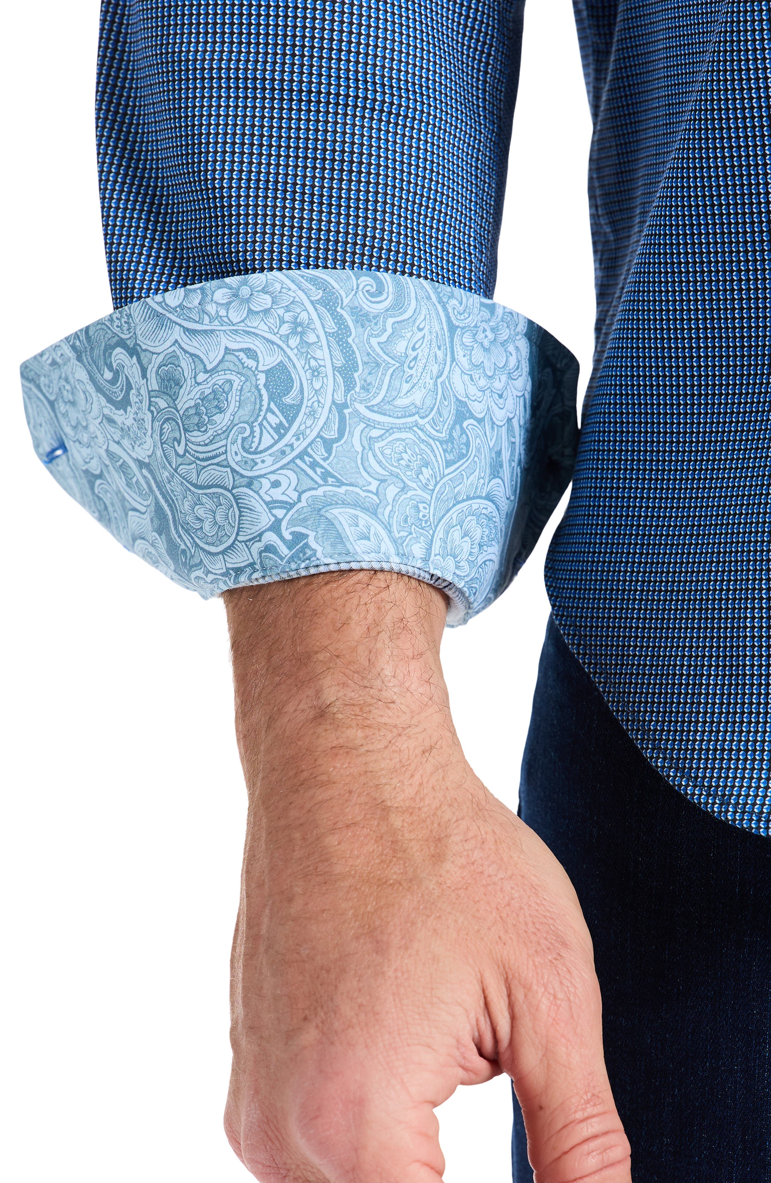 Cortland Stretch Cotton Button-Up Shirt - image 2
