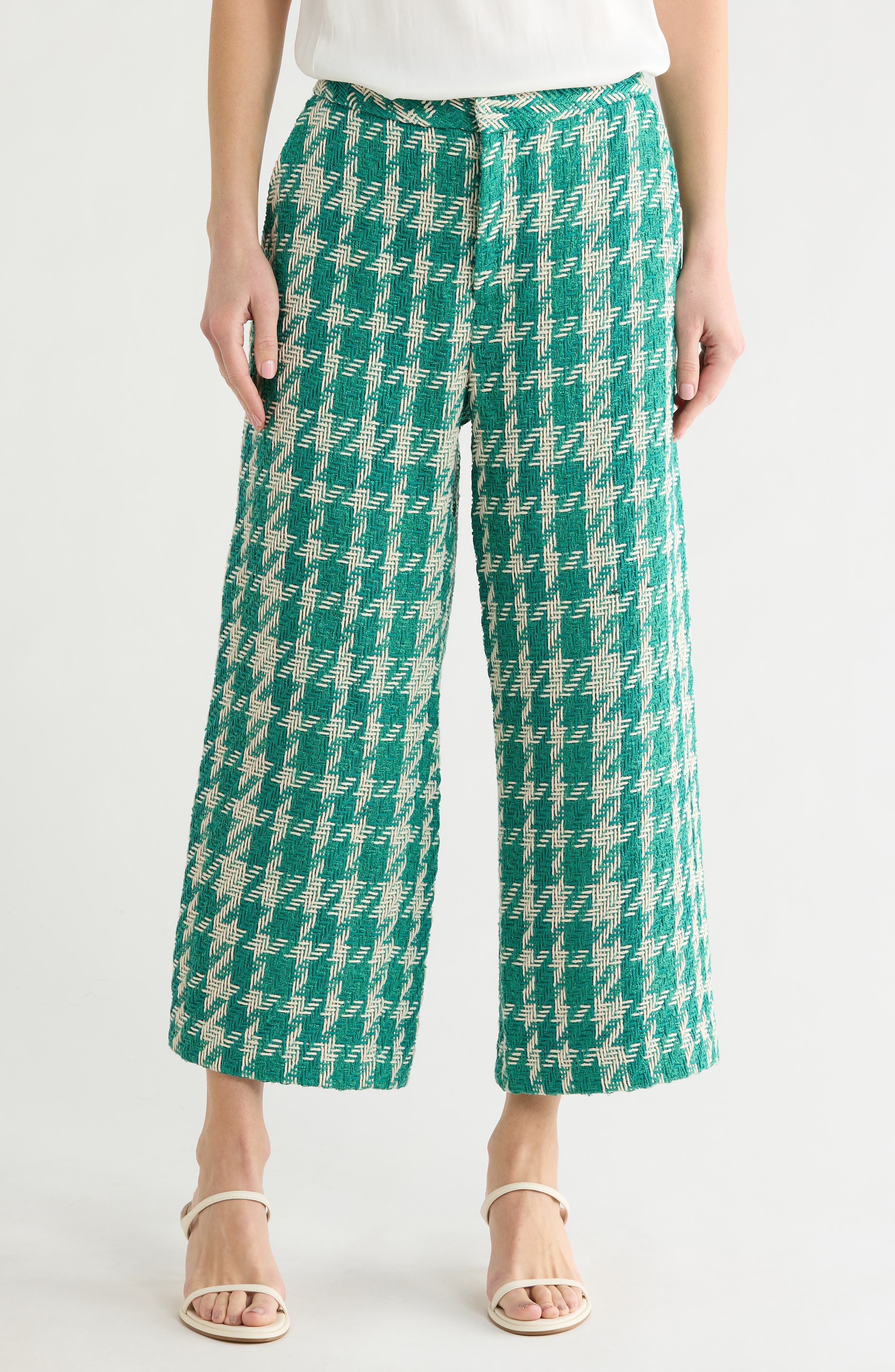 Lula Tweed Straight Leg Pants - image 1