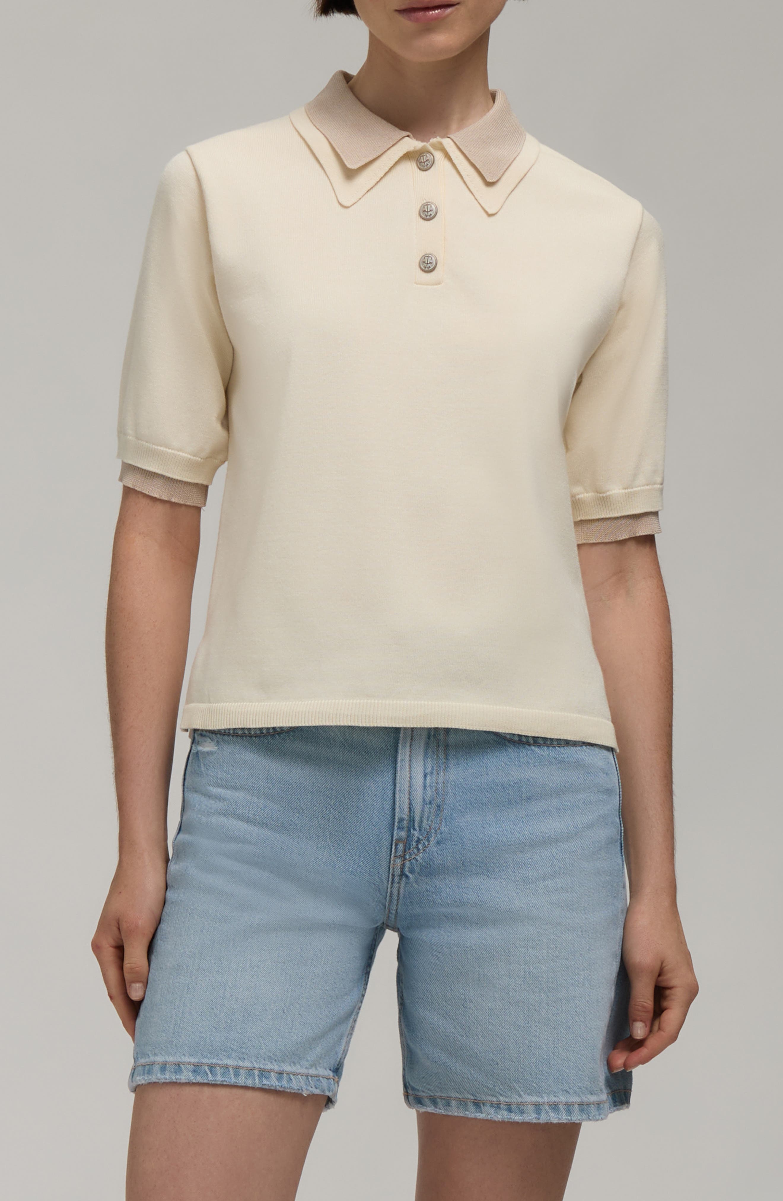 Contrast Trim Polo - image 1