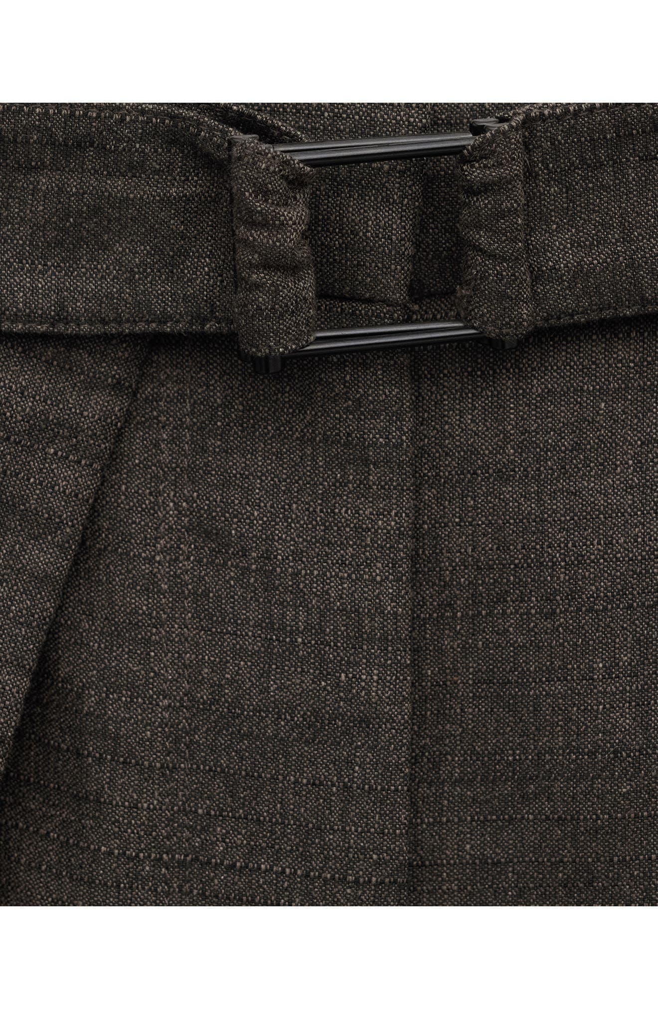 Belted Pleated Pants - image 2