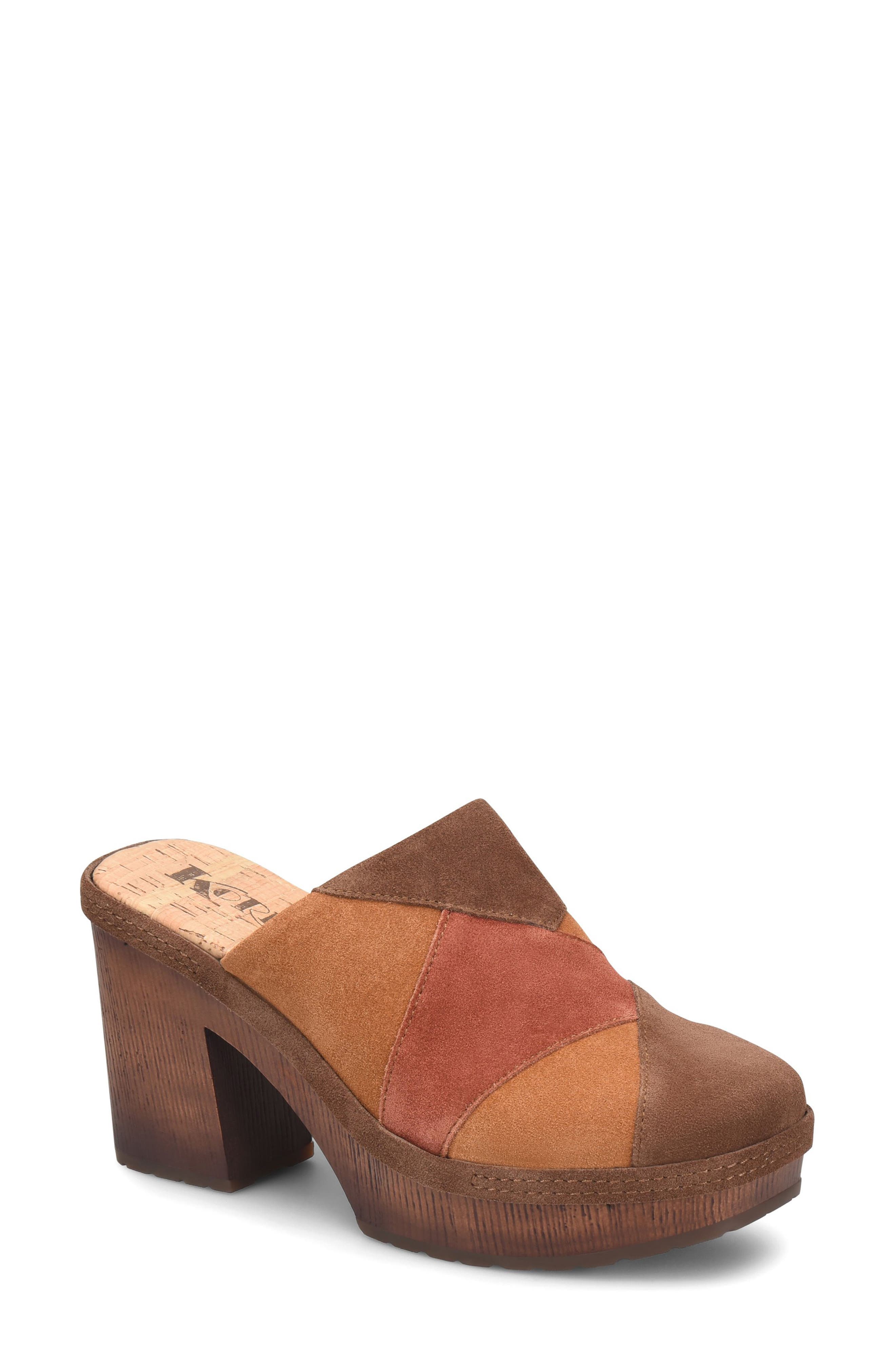 Marla Block Heel Platform Clog - image 1