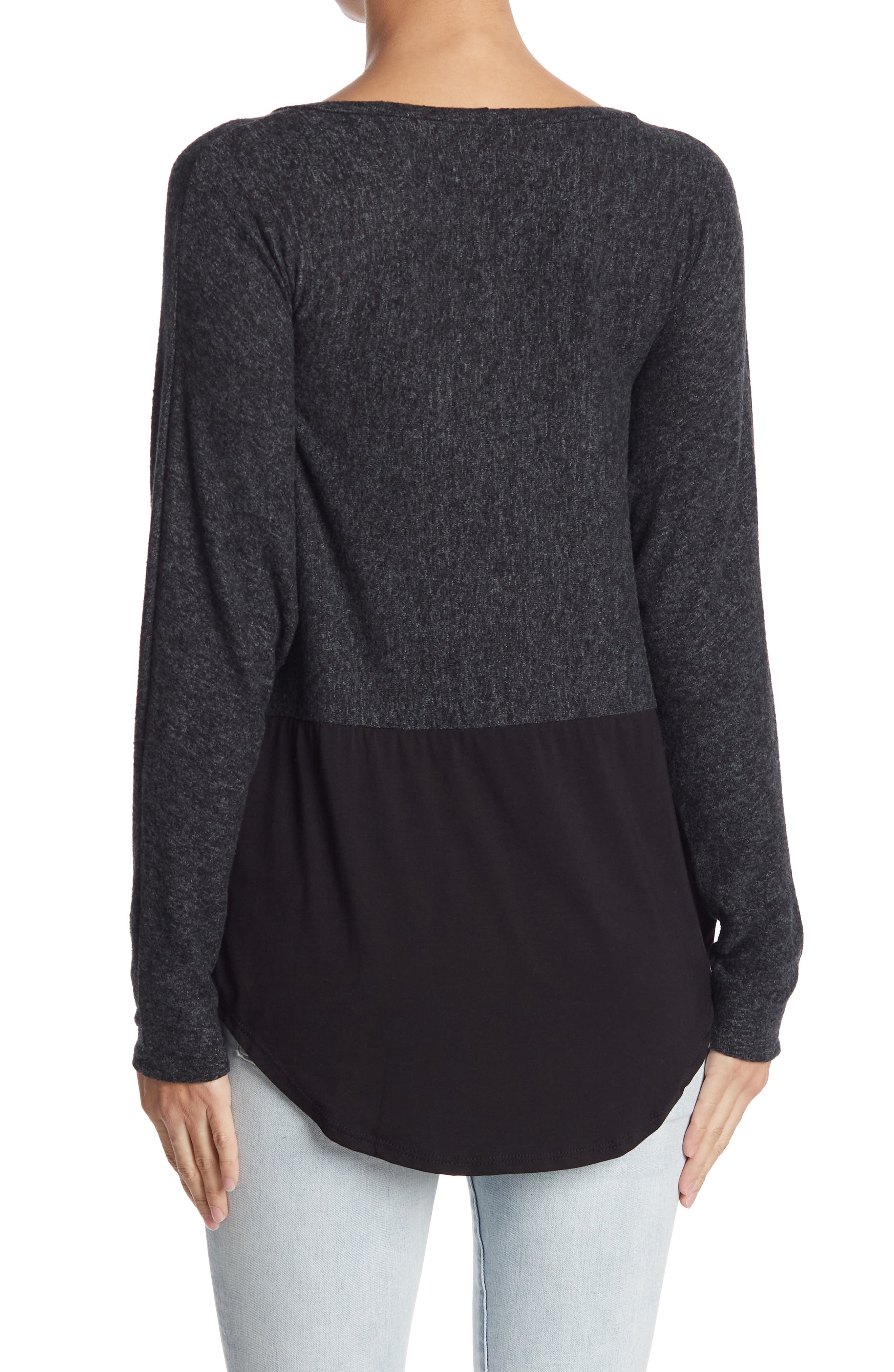 Contrast Hem Top - image 2