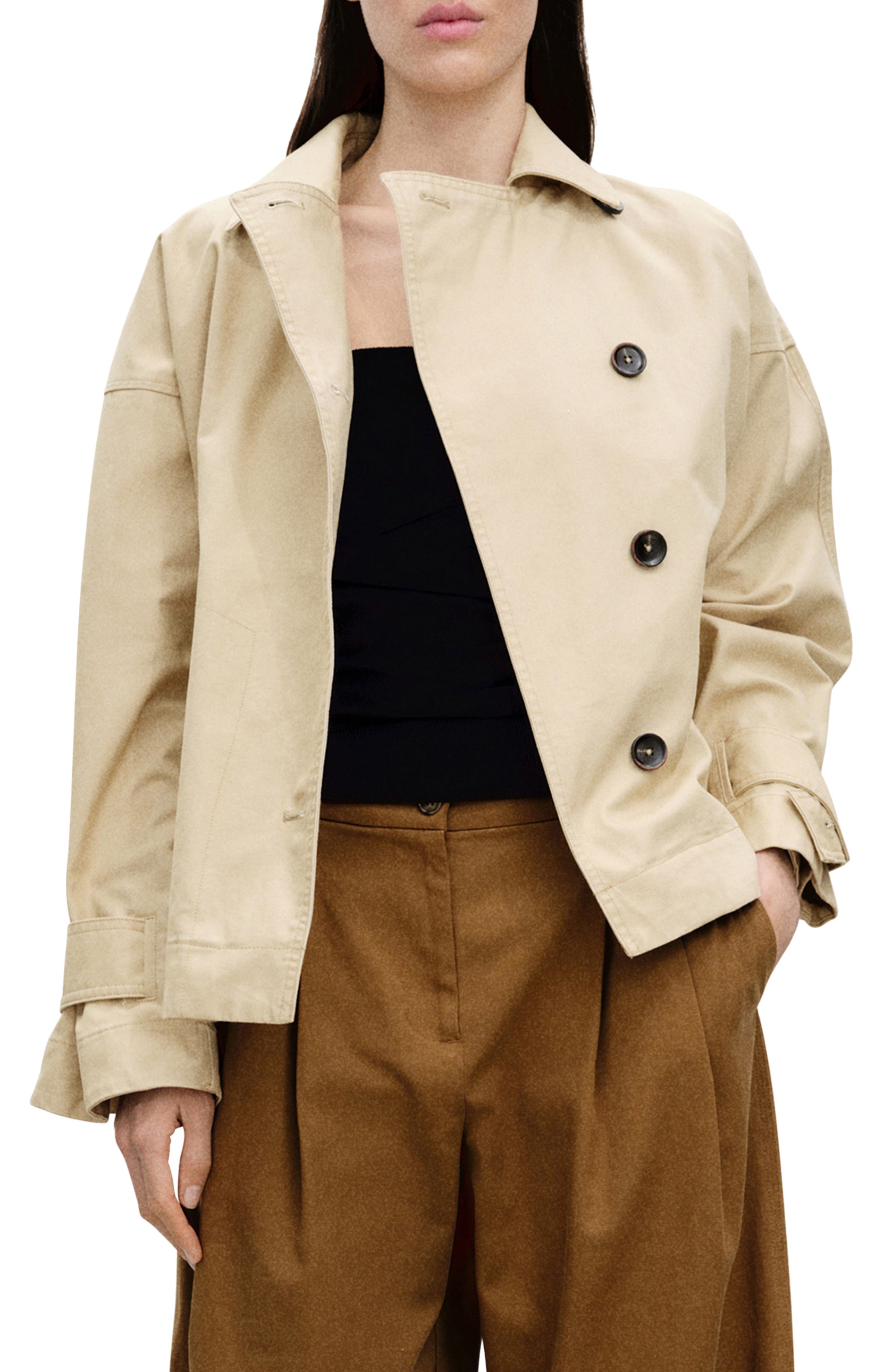 Cotton Crop Trench Coat - image 1