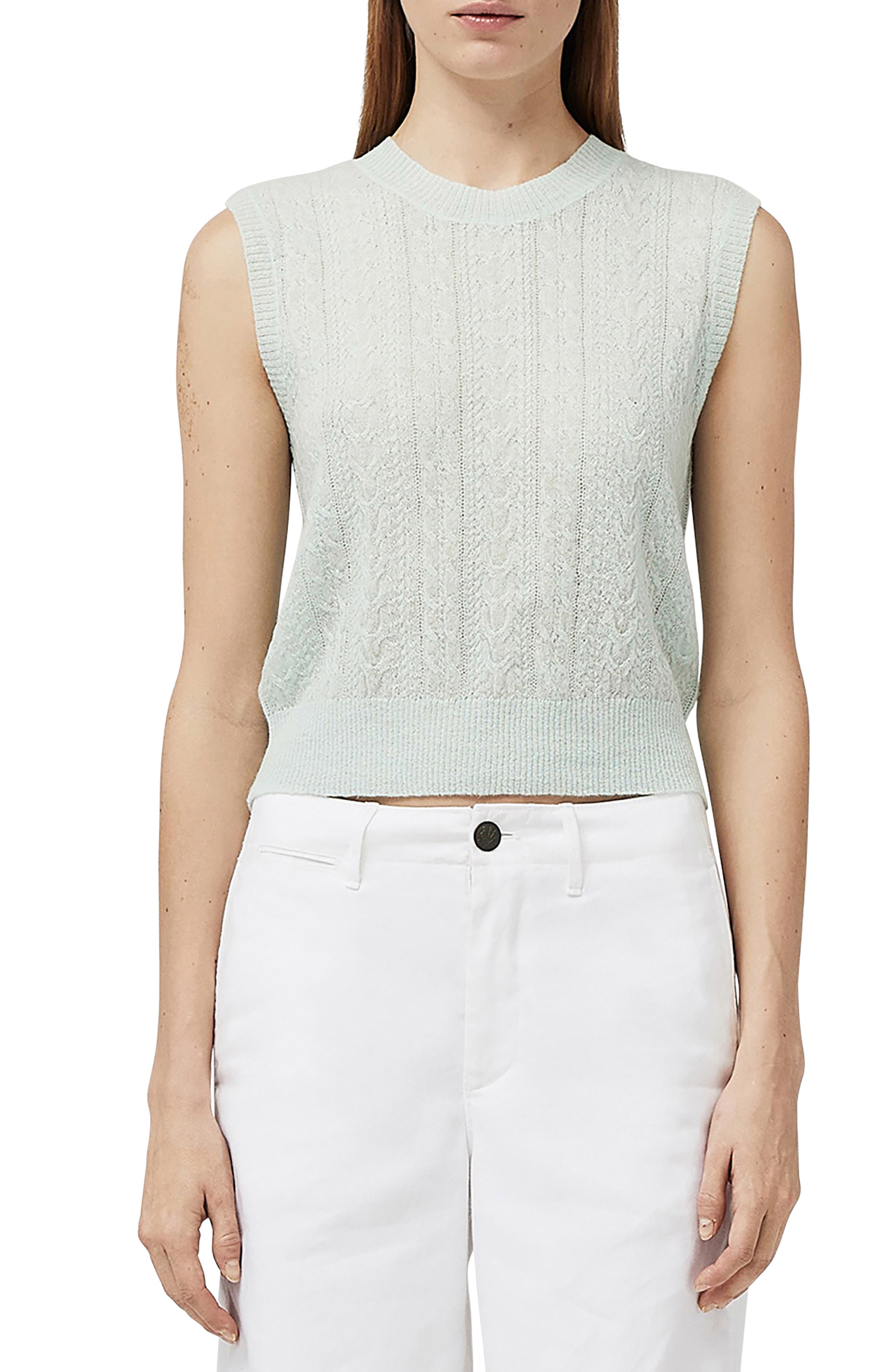 Kyle Cable Sweater Vest - image 1