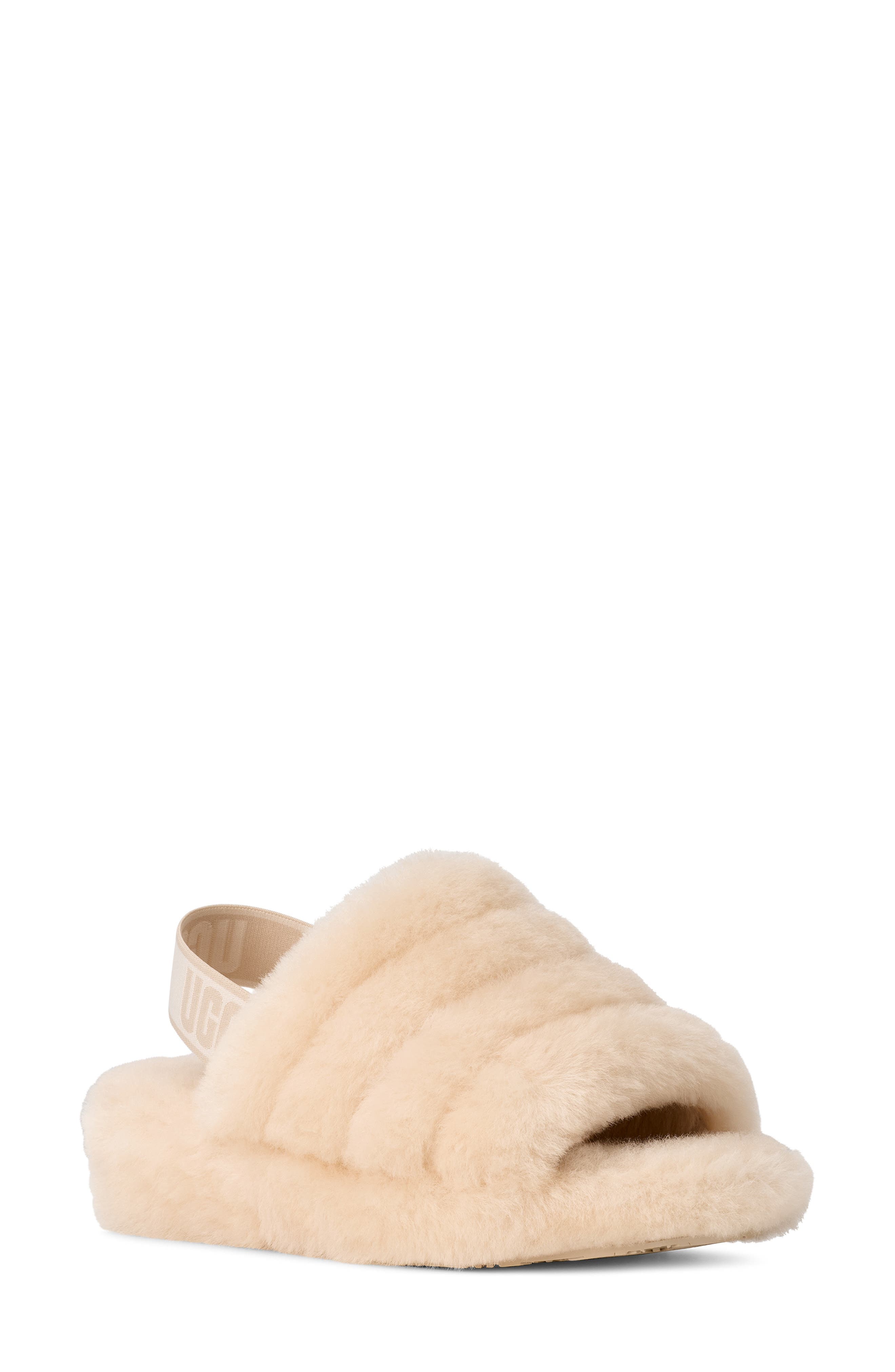 Fluff Yeah Faux Fur Slingback Sandal - image 5