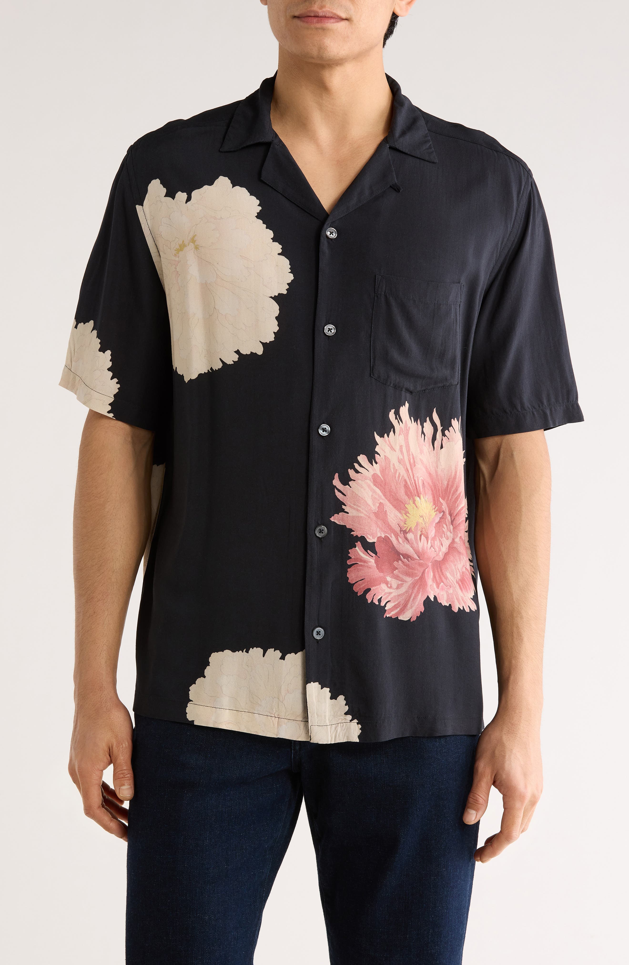 Fleur Camp Shirt - image 1