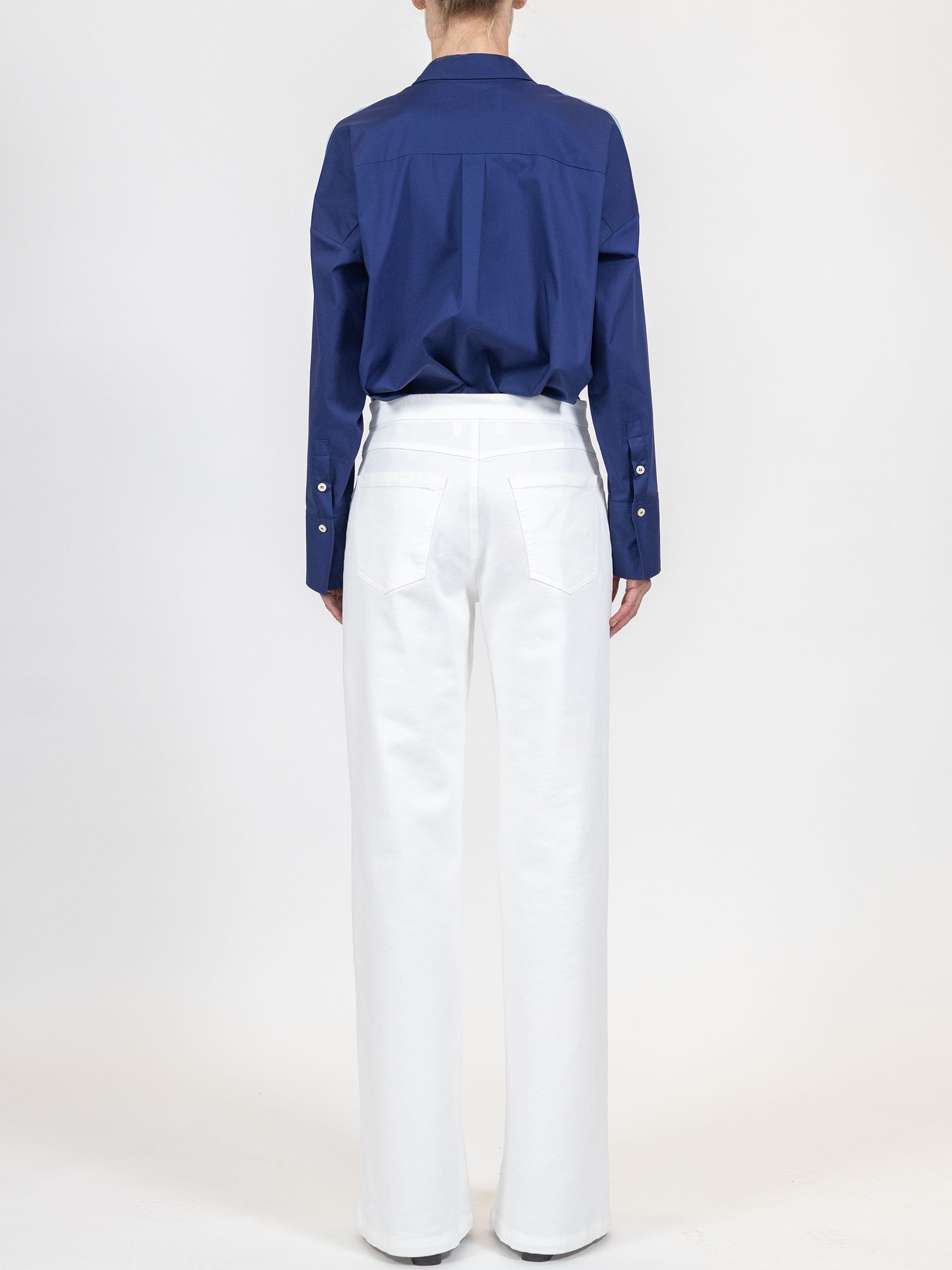Jane High waist flare pant jeans twill - image 4