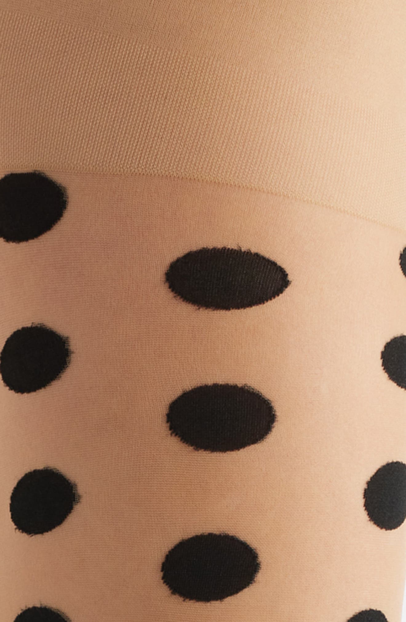 Spotlight Polka Dot Jacquard Sheer Tights - image 2