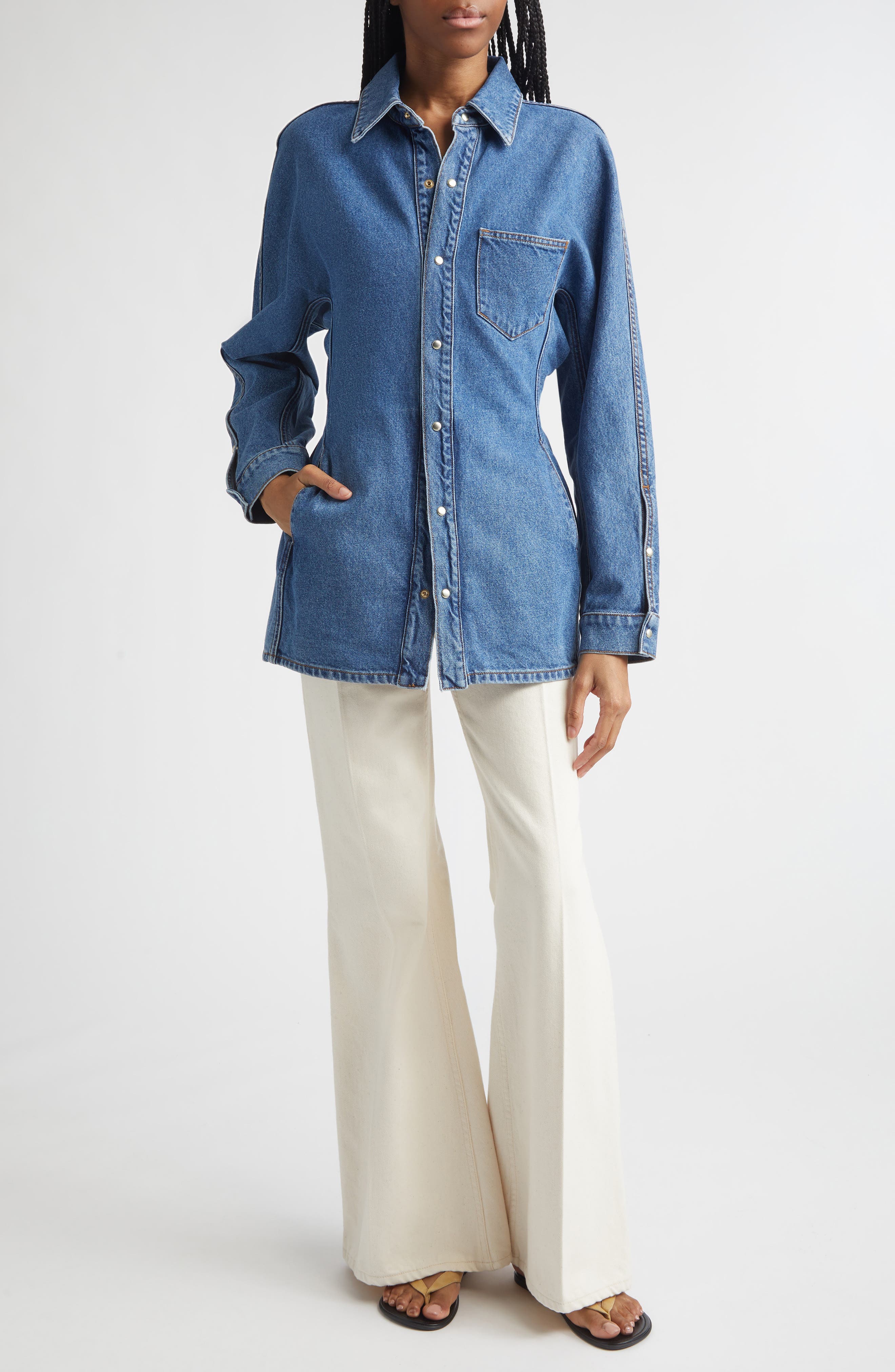 Trace Flare Leg Jeans - image 2