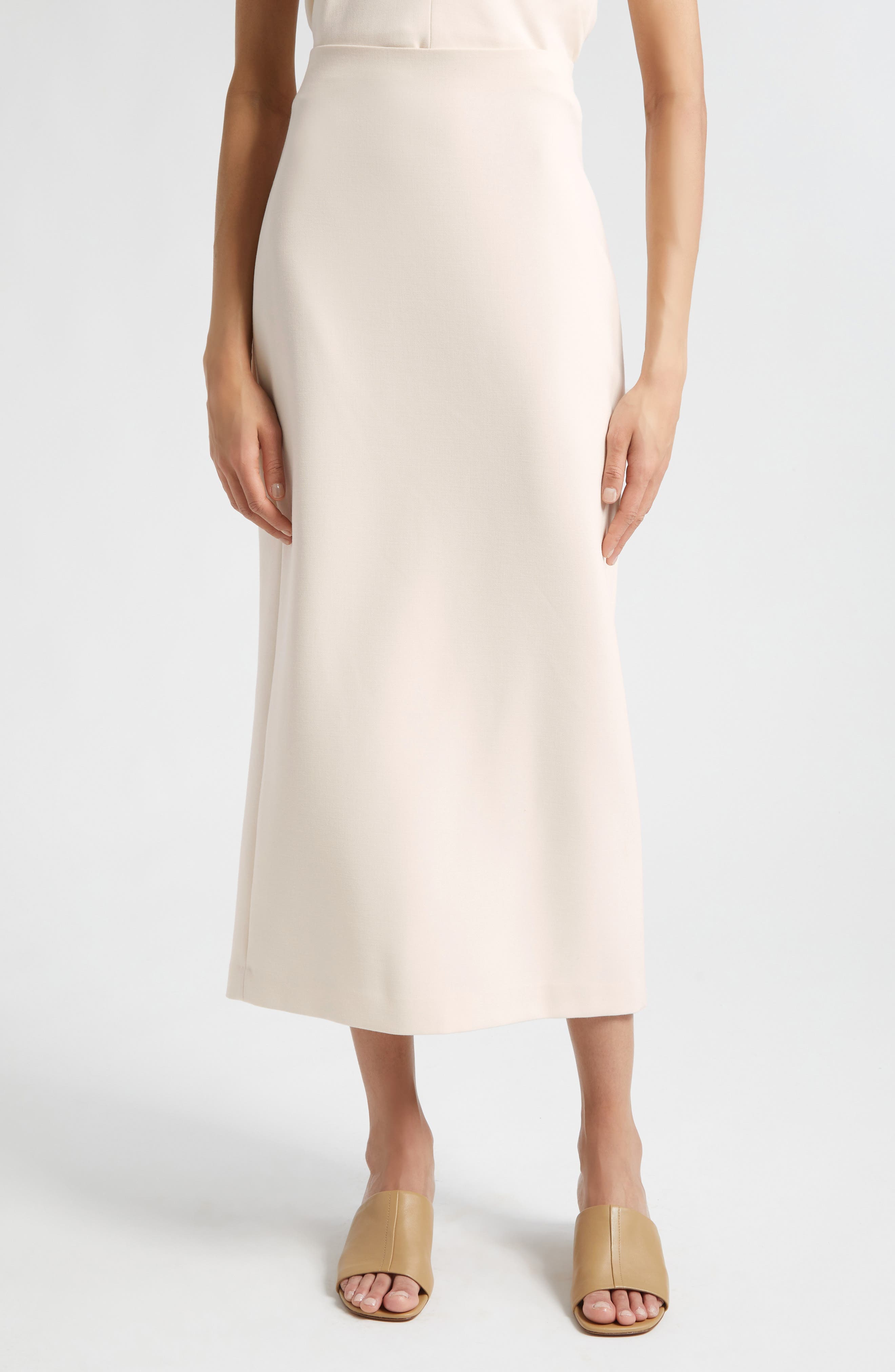 Lean Maxi Pencil Skirt - image 1