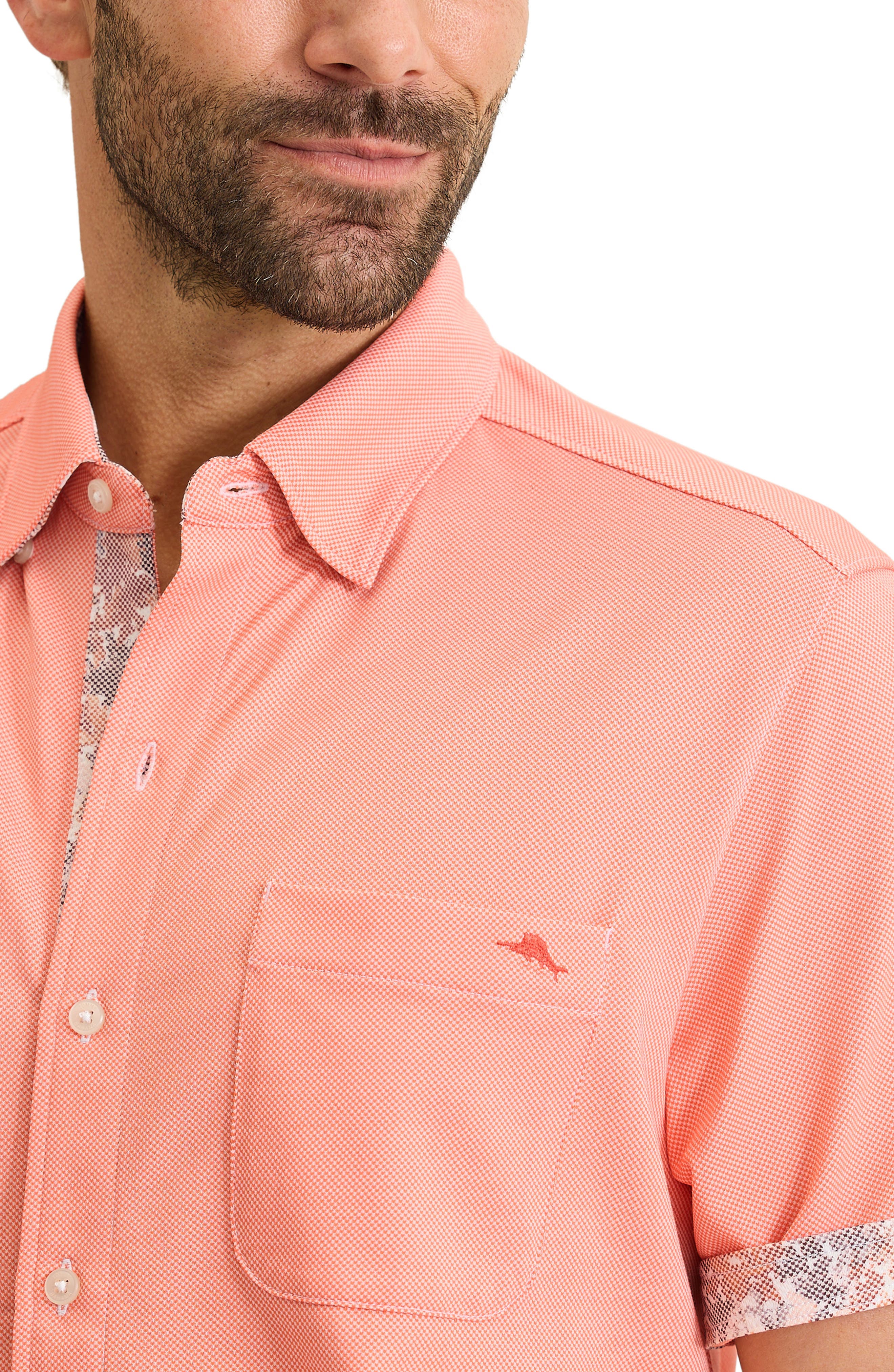 San Lucio Valega Happy Hour IslandZone Short Sleeve Button-Up Shirt - image 4