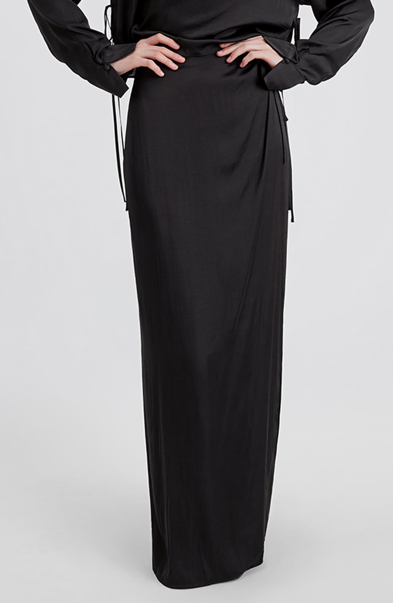 The Leau Wrap Maxi Skirt - image 1