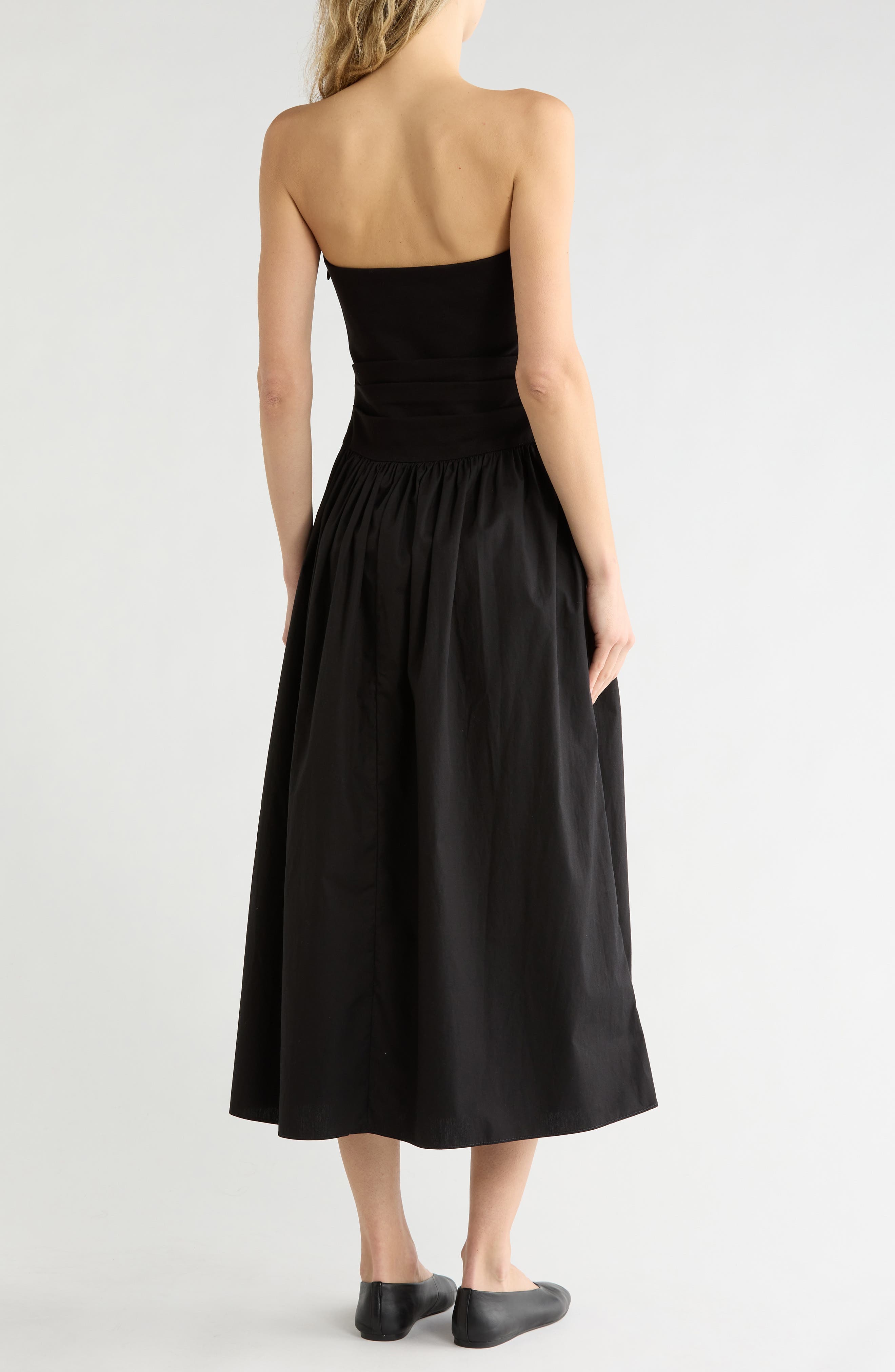 Claudia Strapless Ponte Dress - image 2